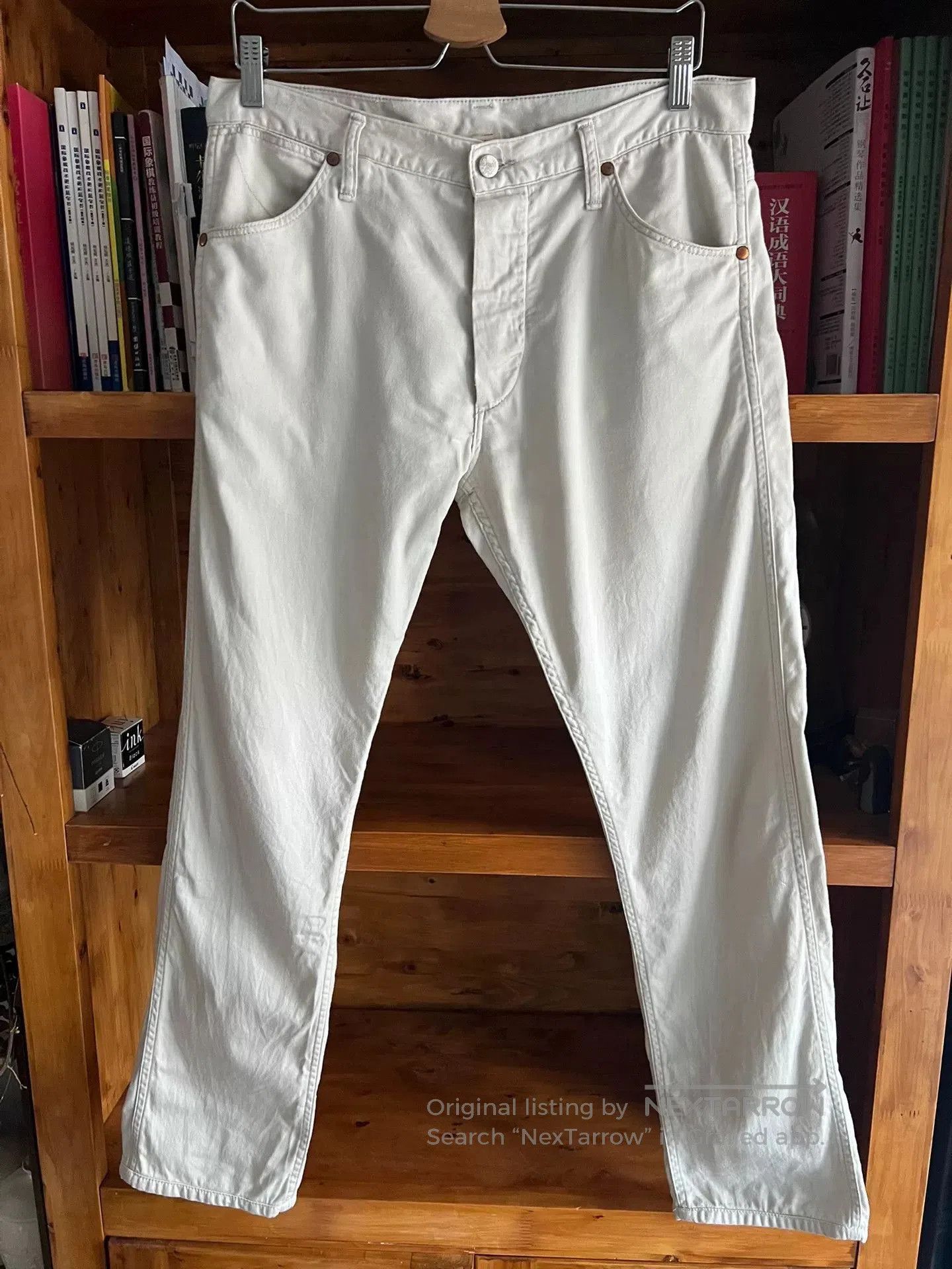 RRL Ralph Lauren RRL Double RL Light Beige Denim Pants. Size US 31 - 1 Thumbnail