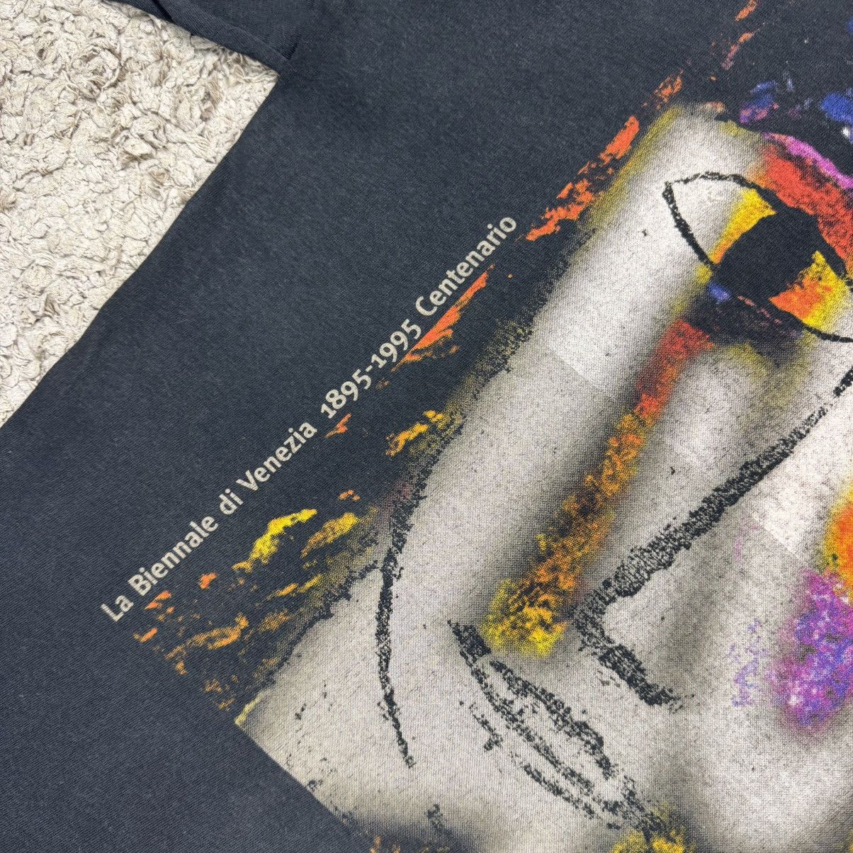 Vintage Vintage Art La Biennale di Venezia 1895-1995 Centenario Tee Size US L / EU 52-54 / 3 - 8 Thumbnail