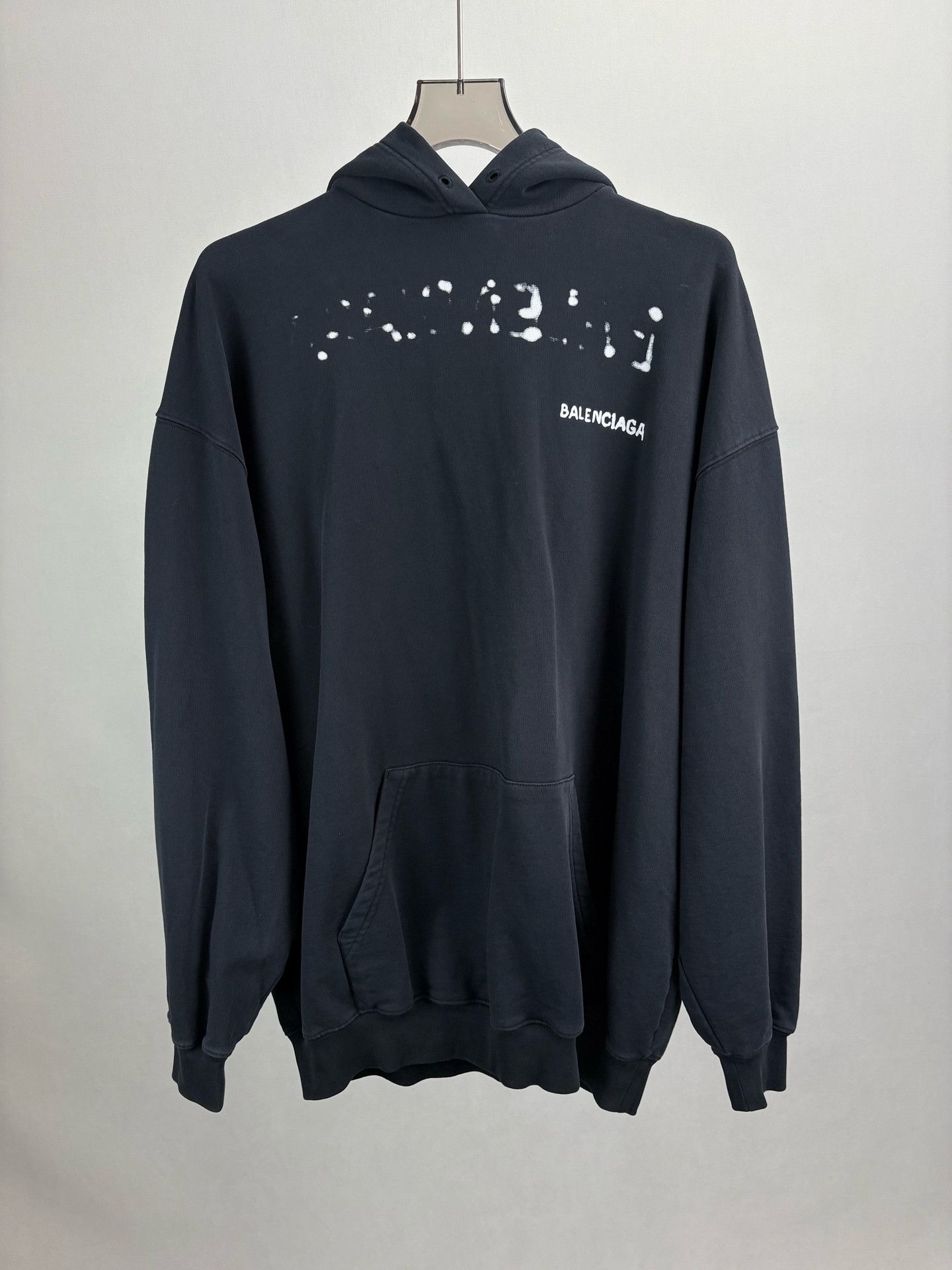 Balenciaga Balenciaga Logo Print Hoodie Size XS Size XS / US 0-2 / IT 36-38 - 1 Thumbnail