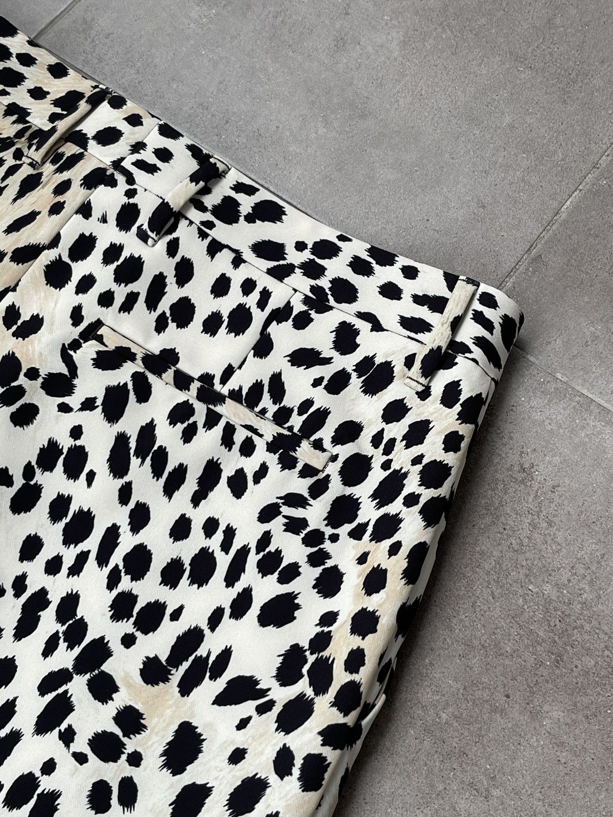 Just Cavalli !DS! FW22 Just Cavalli Leopard Print Natural Casual Pants Size US 32 / EU 48 - 18 Thumbnail