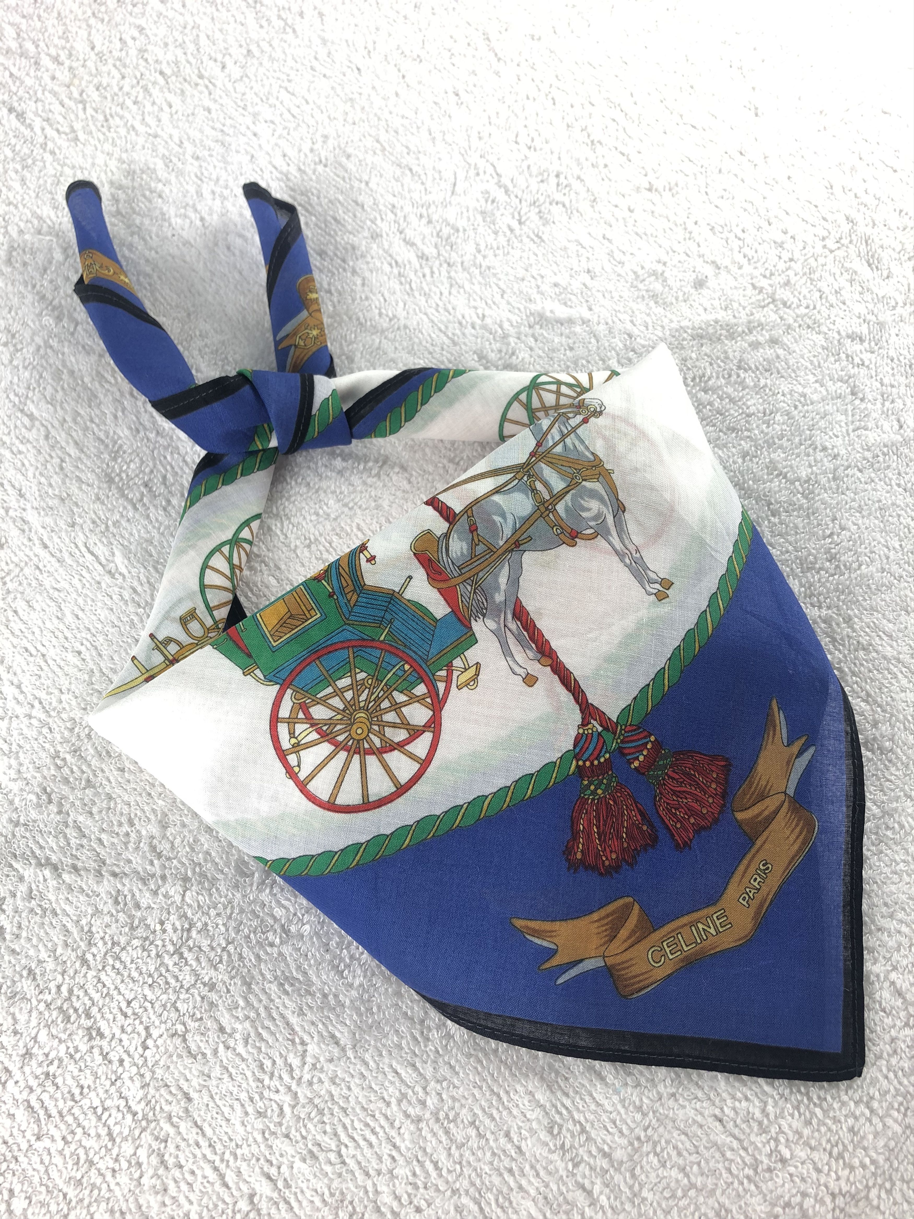 Celine Celine Handkerchief / Bandana / Neckerchief Size ONE SIZE - 2 Thumbnail