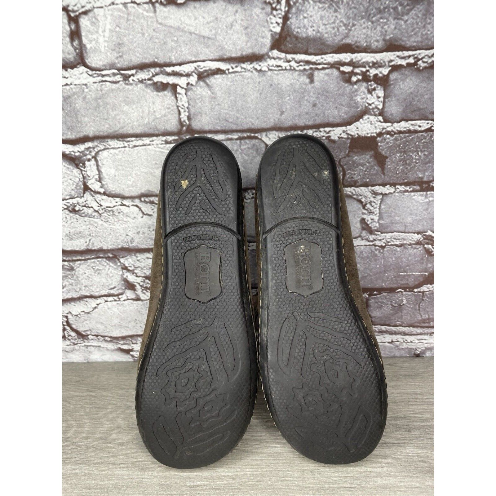 Born Born Handcrafted Brown Leather MaryJane Strap Comfort Shoes Size US 8.5 / IT 38.5 - 15 Thumbnail