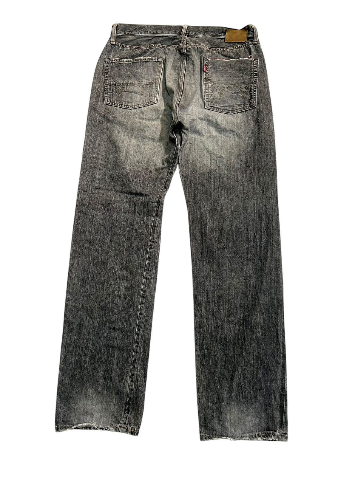 Japanese Brand × Kapital × Vintage Edwin Selvedge Vintage Distressed Denim Jeans Size US 35 - 15 Thumbnail