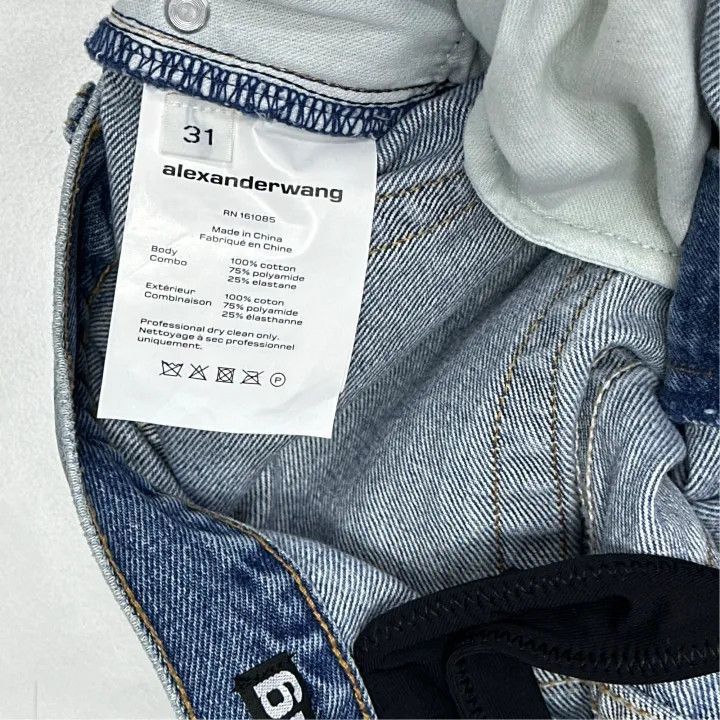 Alexander Wang Alexander Wang FW22 Low-Rise Flared Jeans - Size 31" - 3 Thumbnail
