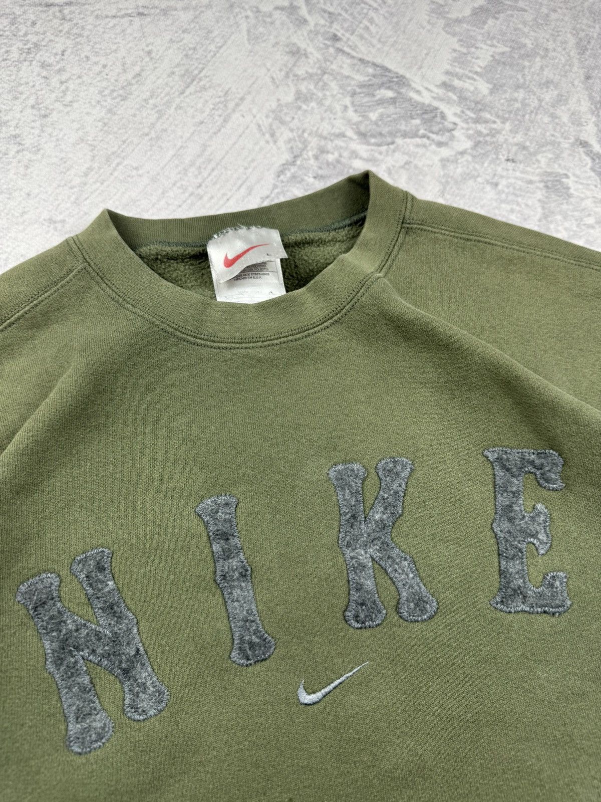 Nike × Vintage NIKE VINTAGE CENTER LOGO OVERSIZE BOXY SWEATSHIRT Size US L / EU 52-54 / 3 - 5 Thumbnail