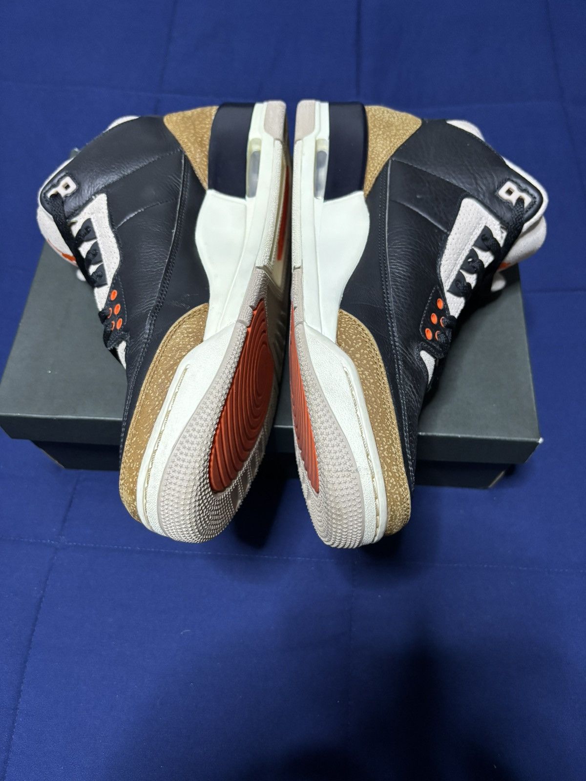 Jordan Brand Jordan 3 Retro Desert Elephant 2022 Size 12.5 Size US 12.5 / EU 45-46 - 3 Thumbnail
