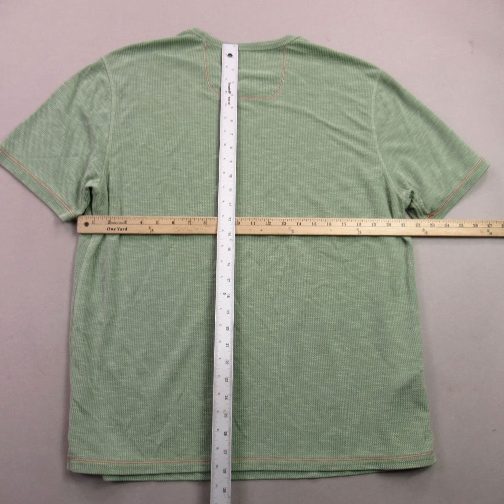 Tommy Bahama Tommy Bahama Shirt Mens Large Short Sleeve Crew Neck Outdoors Lightweight Green Shirt Size US L / EU 52-54 / 3 - 6 Thumbnail