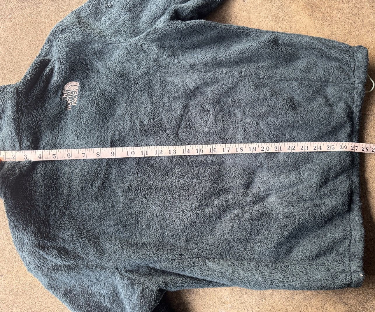 The North Face The North Face Fuzzy Osito Teal Blue Zip Up Fleece Jacket Size L / US 10 / IT 46 - 7 Thumbnail