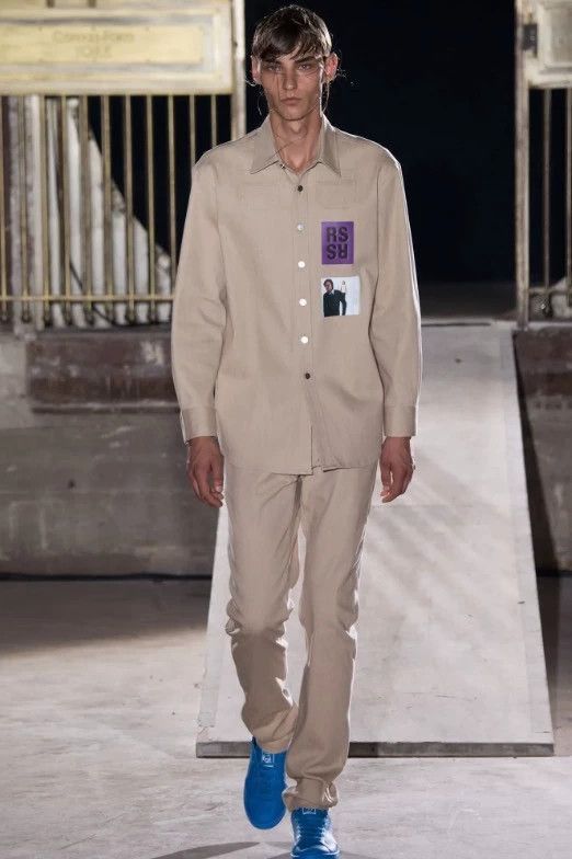 Raf Simons Raf Simons SS 2015 denim shirt Size US M / EU 48-50 / 2 - 7 Thumbnail