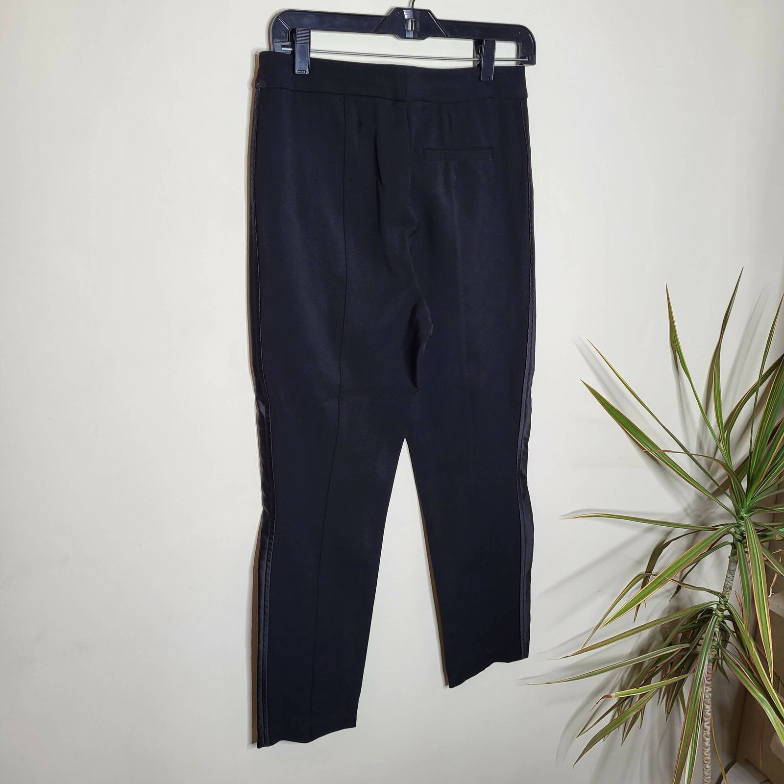 Bailey 44 Bailey 44 Kempner Tuxedo Stripe Pant - Black Size 28" / US 6 / IT 42 - 4 Thumbnail
