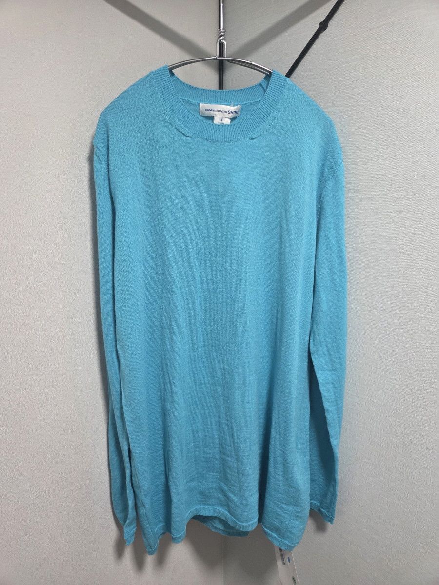 Comme des Garcons comme des garcons round neck acrylic pullover knit Size US L / EU 52-54 / 3 - 1 Thumbnail