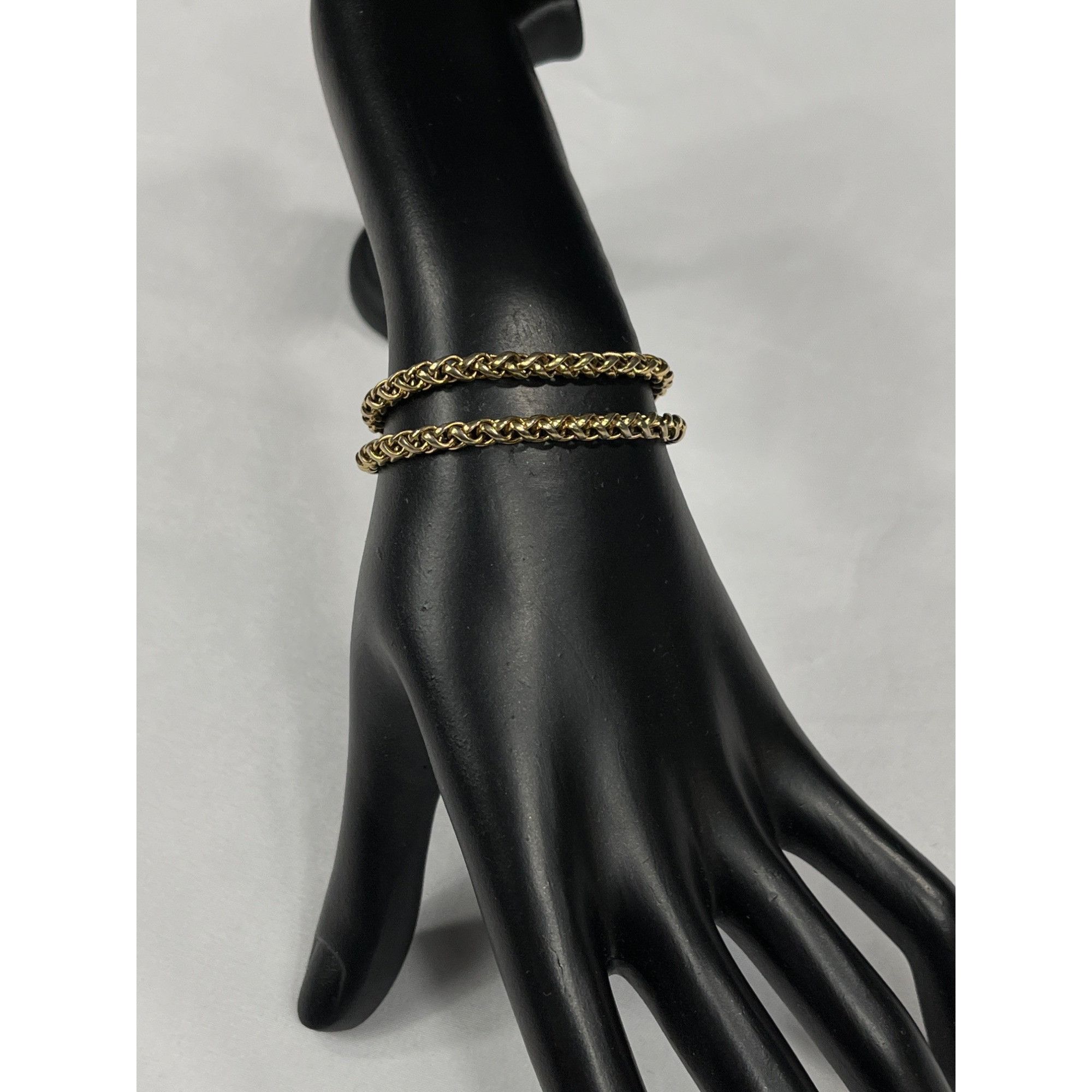 Designer Mens Gold Plated Chain Bracelet SKU 7858 Size ONE SIZE - 1 Thumbnail