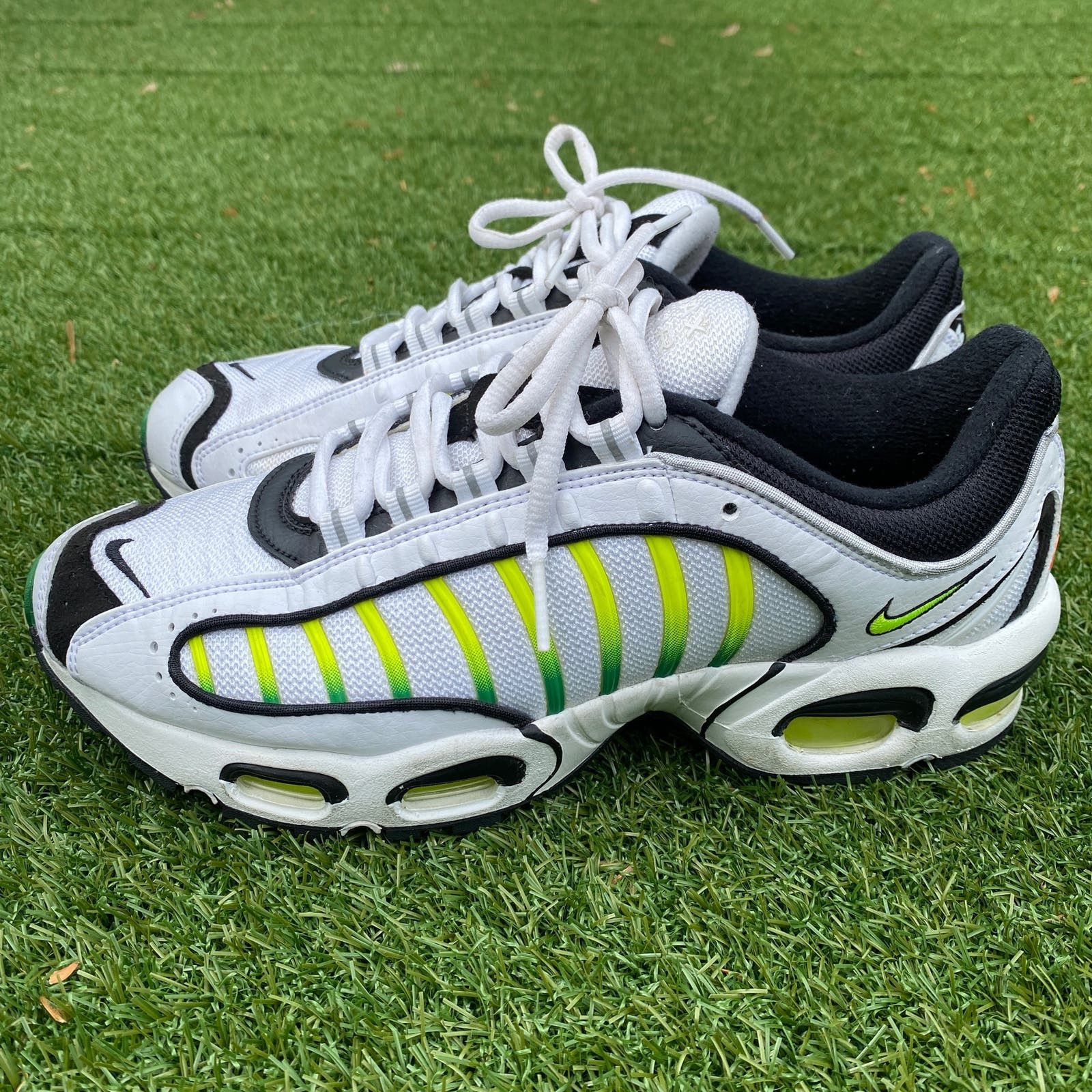 image of Nike Air Max Tailwind 4 White Volt Shoes, Men's (Size 8)