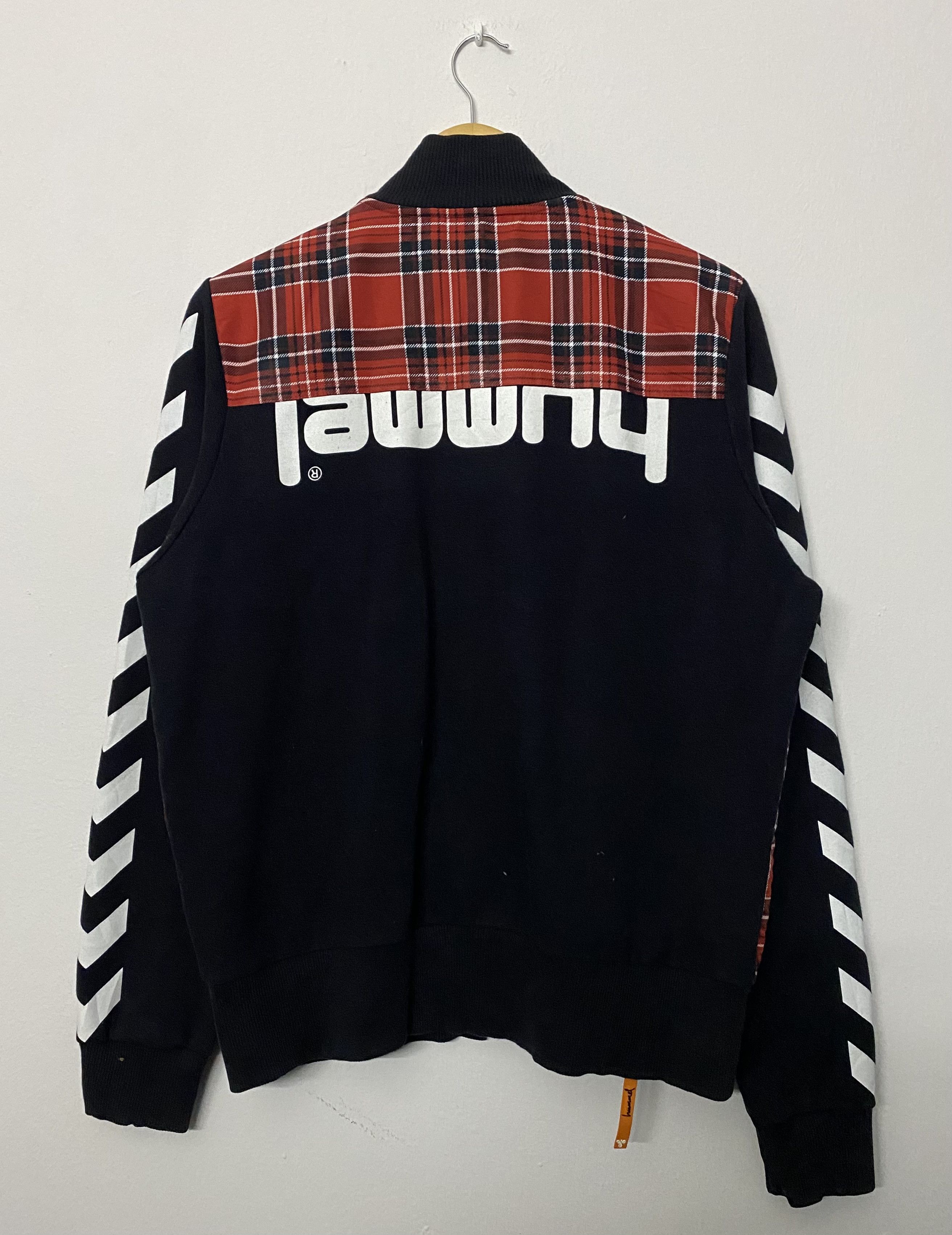 Hummel Hummel JPN Market Tartan Plaid Track Jacket Unique Design Size US L / EU 52-54 / 3 - 2 Thumbnail