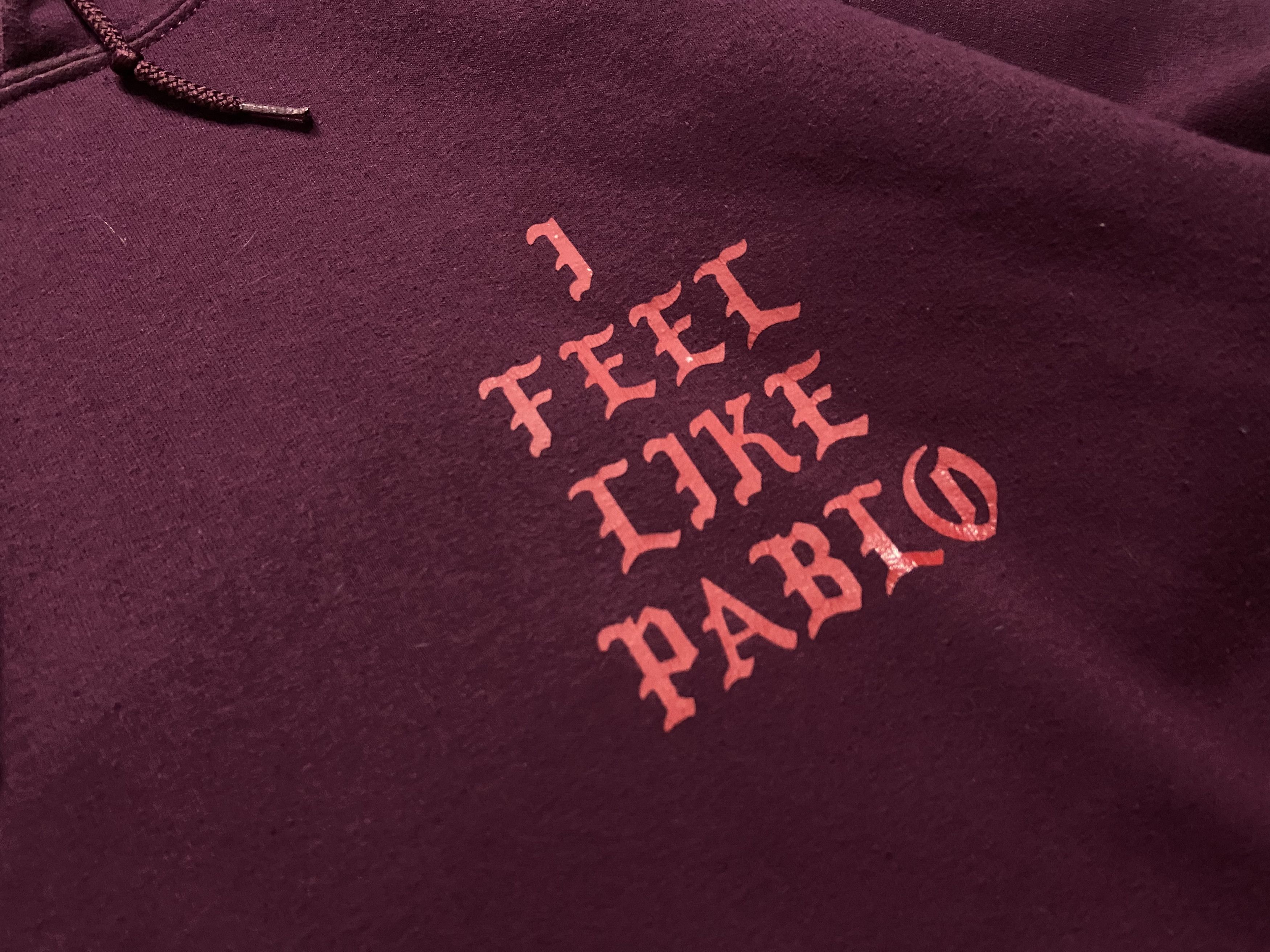 Gildan I Feel like Pablo Kanye West hoodie Size US S / EU 44-46 / 1 - 4 Thumbnail