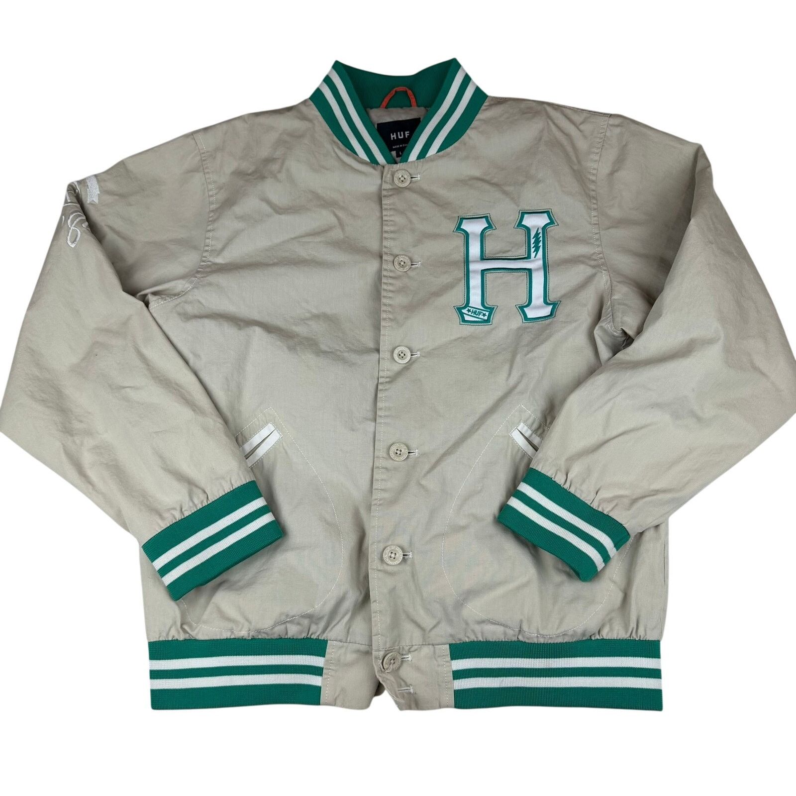 Huf HUF Dirtbags Varsity Jacket Size L Size US L / EU 52-54 / 3 - 1 Thumbnail