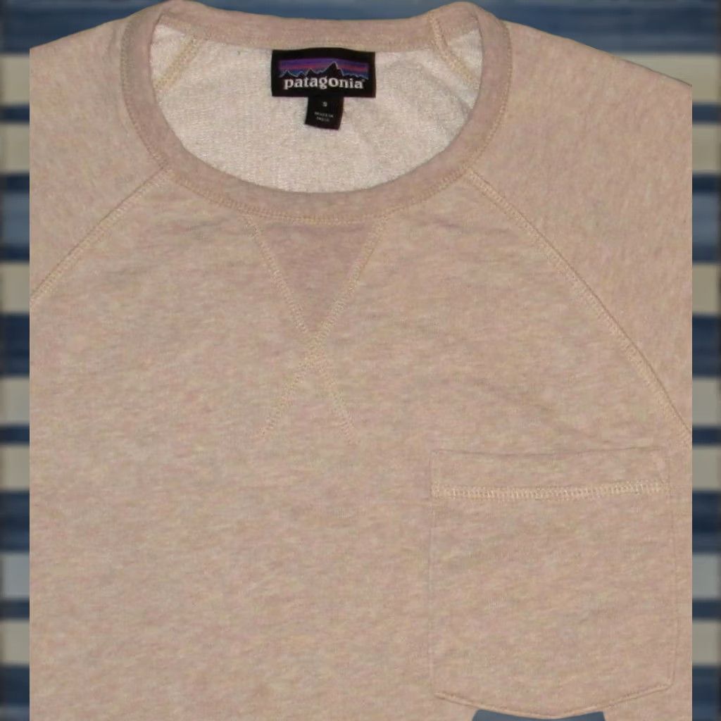 Patagonia PATAGONIA Oatmeal Mahnya Fleece Crewneck Sweater Small Size US S / EU 44-46 / 1 - 1 Thumbnail