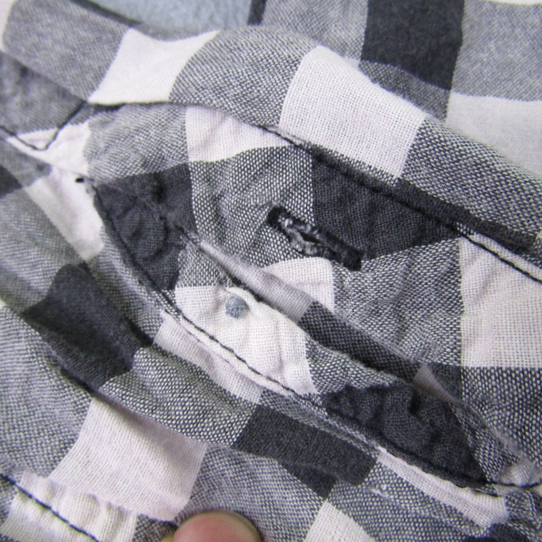 O'Neill VINTAGE O'Neill Flannel Shirt Mens Medium Gray White Plaid Button-Up Maverick Series Casual Outdoor Size US M / EU 48-50 / 2 - 6 Thumbnail