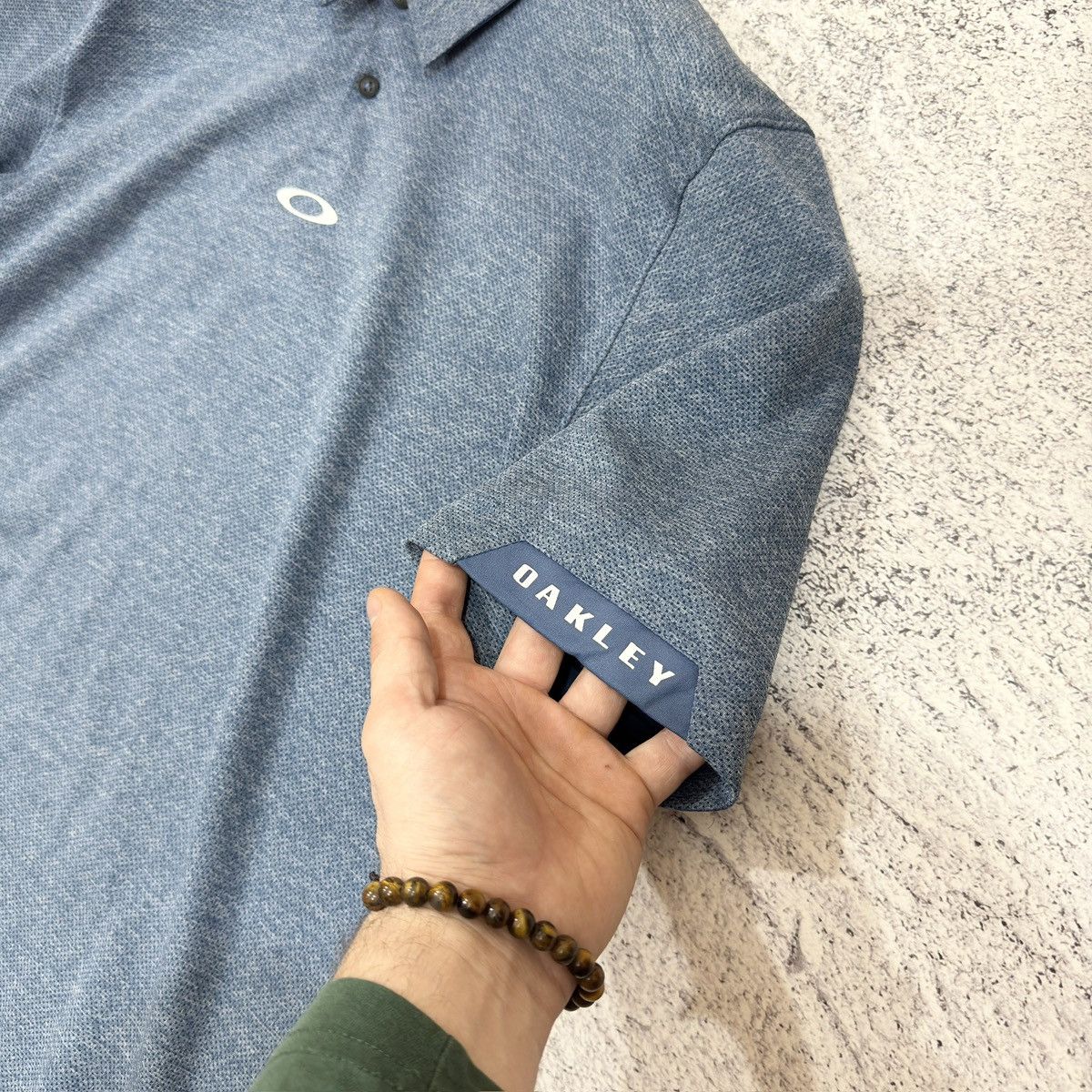 Designer × Oakley Oakley Mens Polo Tee L size Size US L / EU 52-54 / 3 - 3 Thumbnail