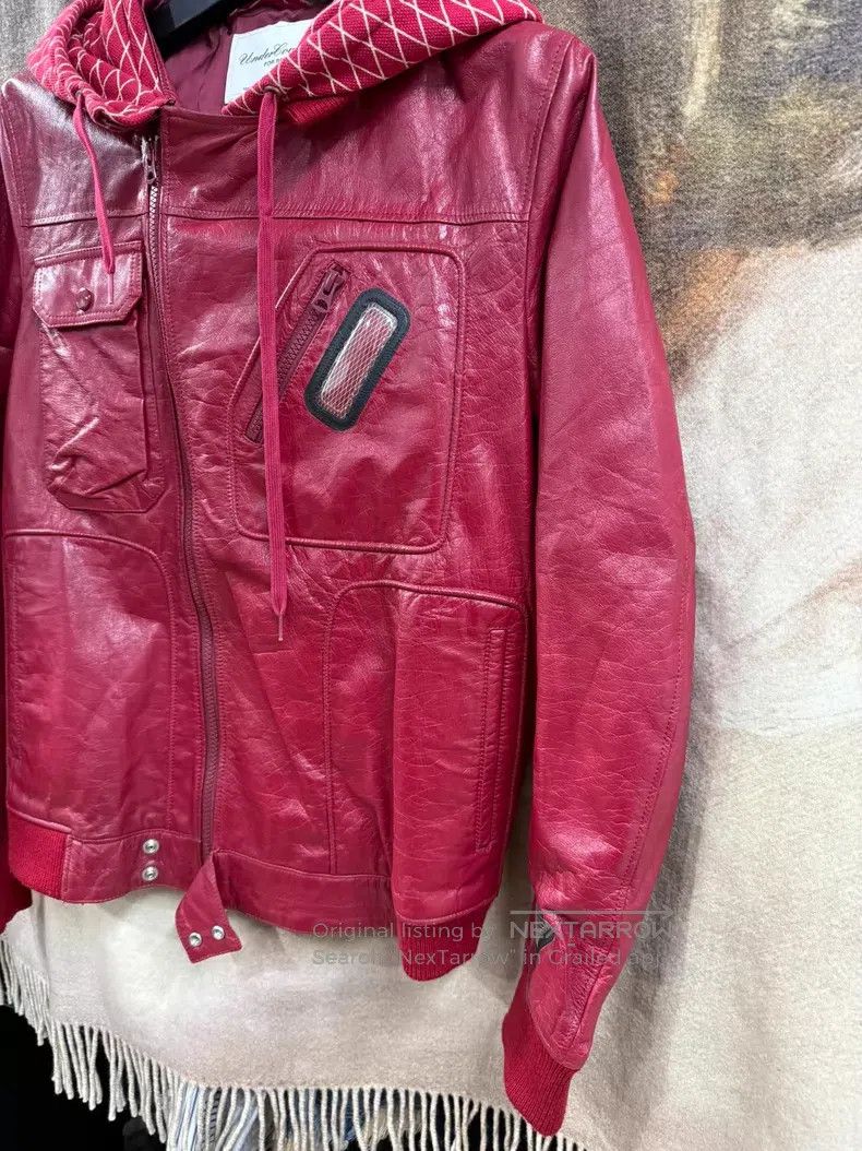 Undercover Undercover 08 SS Visual Window Leather jacket Size US XL / EU 56 / 4 - 2 Thumbnail