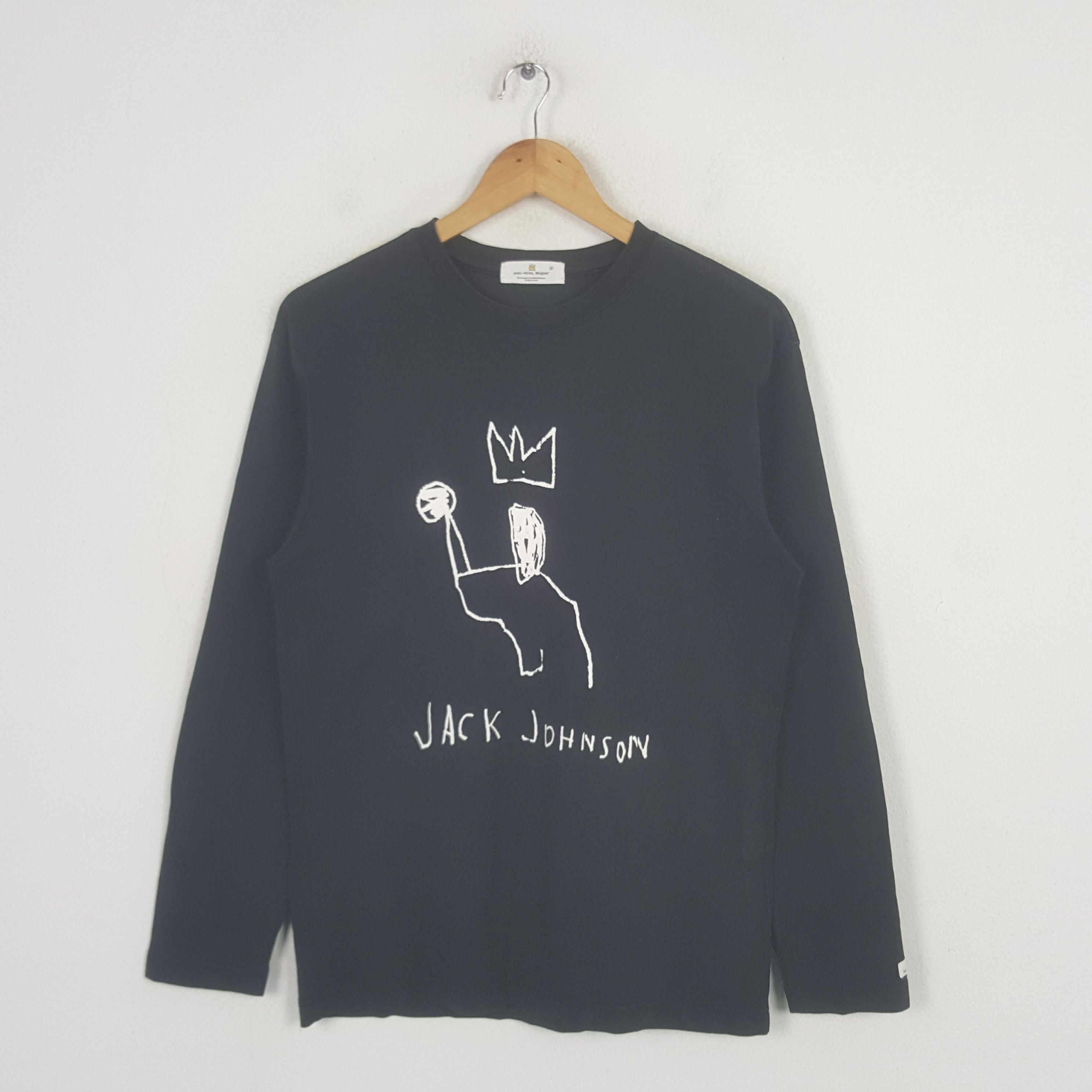 Jean-Michel Basquiat Vintage Jean-Michel Basquiat Jack Johnson Tshirt C301N8 Size US S / EU 44-46 / 1 - 1 Thumbnail