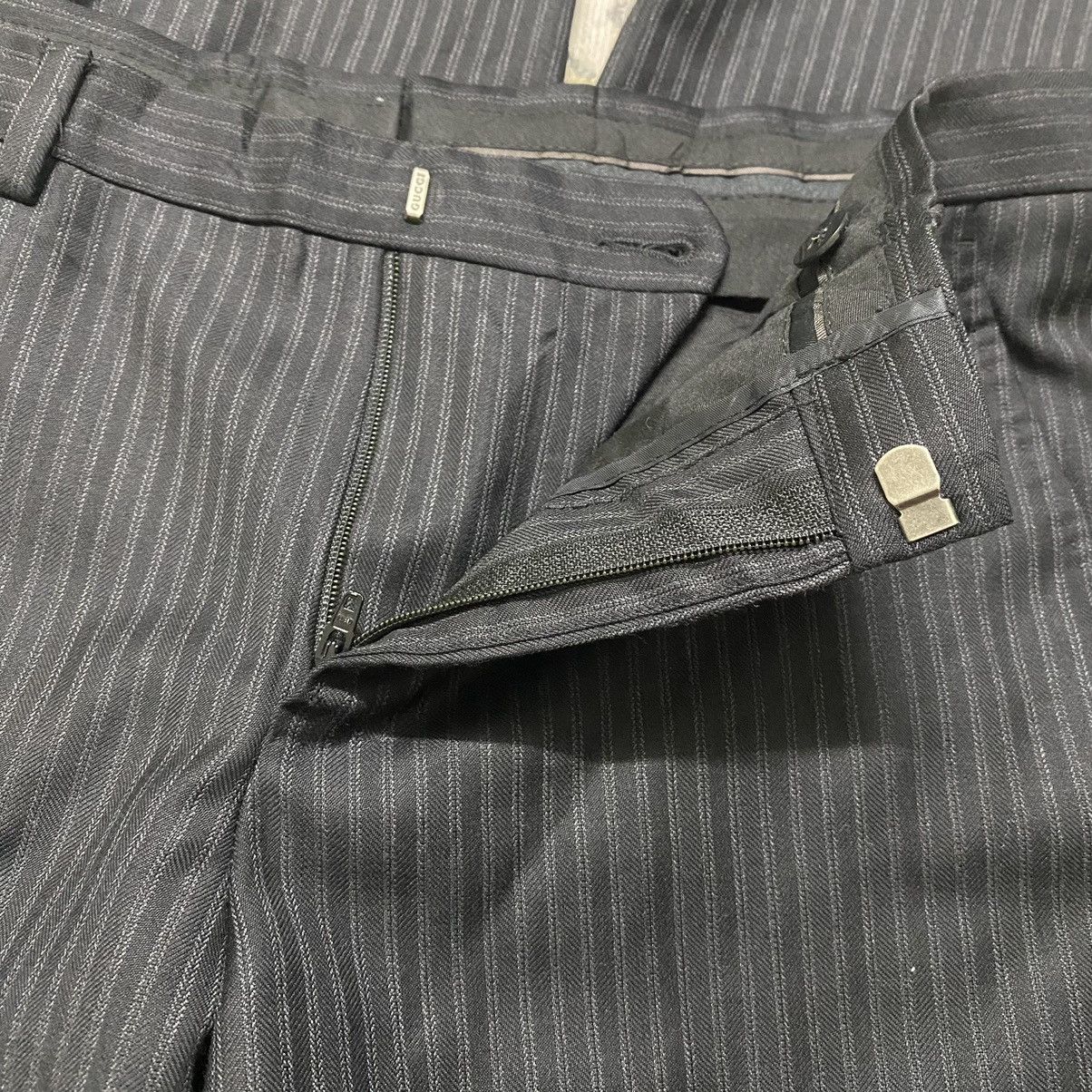 Gucci Vintage Gucci Stripe Suit Trouser Slim-fit Size US 30 / EU 46 - 15 Thumbnail