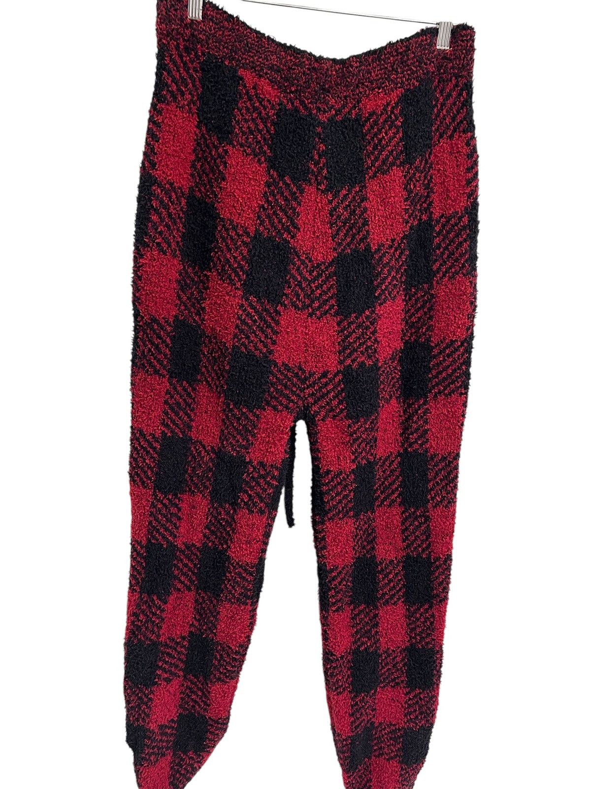 SKIMS Skims Unisex Cozy Jogger In Brick Buffalo Check Size L/XL Size 34" / US 12 / IT 48 - 4 Thumbnail
