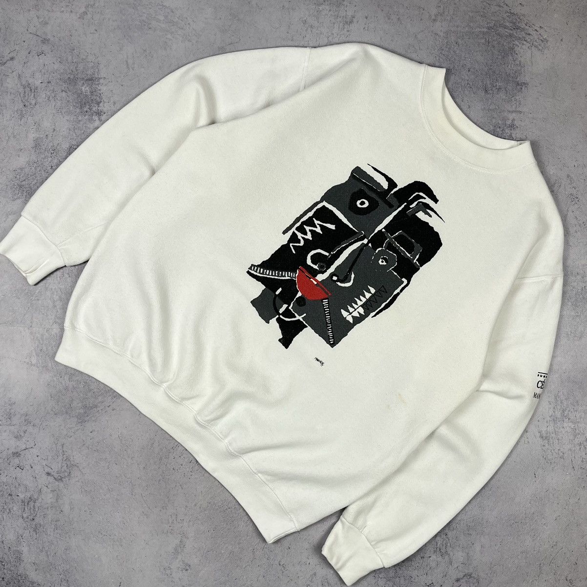 Vintage Vintage Cesar Manrique Art big logo sweatshirt 90’s Size US M / EU 48-50 / 2 - 1 Thumbnail