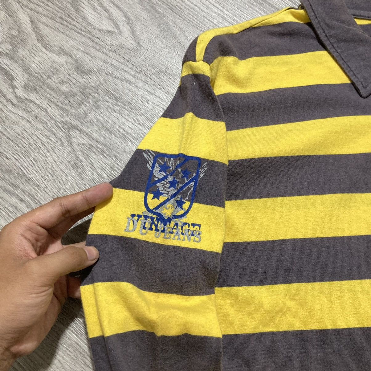 Hysteric Glamour 2000s Design United Poem Striped Longslevee Punk Lgb Style Size US L / EU 52-54 / 3 - 8 Thumbnail