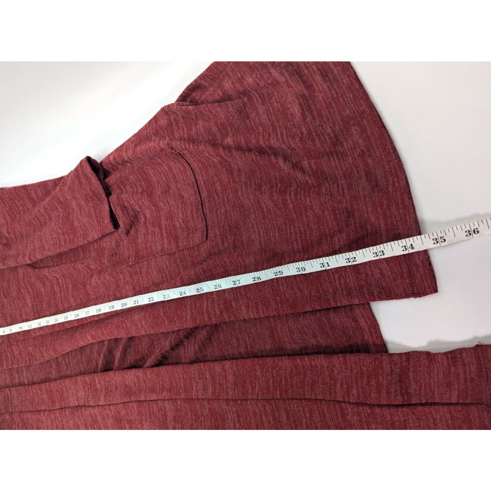 Vintage Kathy Ireland Cardigan Sweater Women's M Burgundy Open Front Pockets Shirt/ Sweater? Size M / US 6-8 / IT 42-44 - 4 Thumbnail
