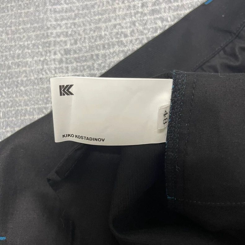 Kiko Kostadinov Kiko Kostadinov Size L21SS KK Trouser.02 Black, Blue Micro Size US 31 - 7 Thumbnail