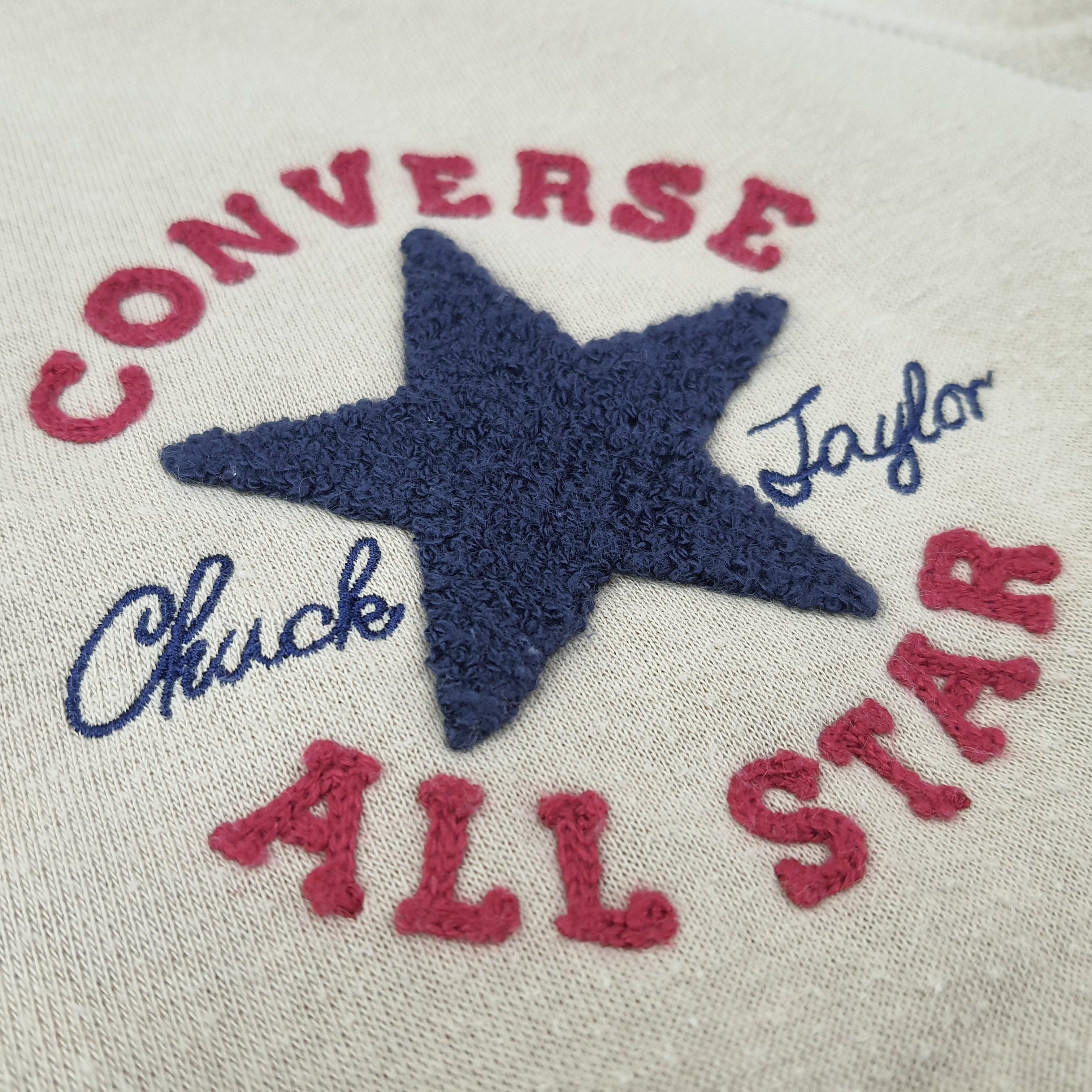 Converse Vintage Converse All Star Chuck Taylor Sweatshirt C245N22 Size US M / EU 48-50 / 2 - 3 Thumbnail