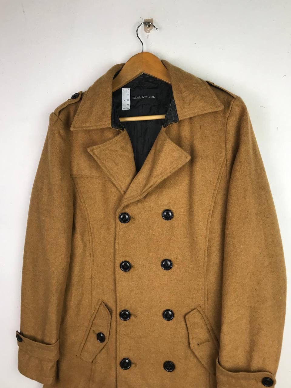 Issey Miyake × Japanese Brand × Tete Homme Vintage Tete Homme Issey Miyake long Jacket Size US M / EU 48-50 / 2 - 4 Thumbnail