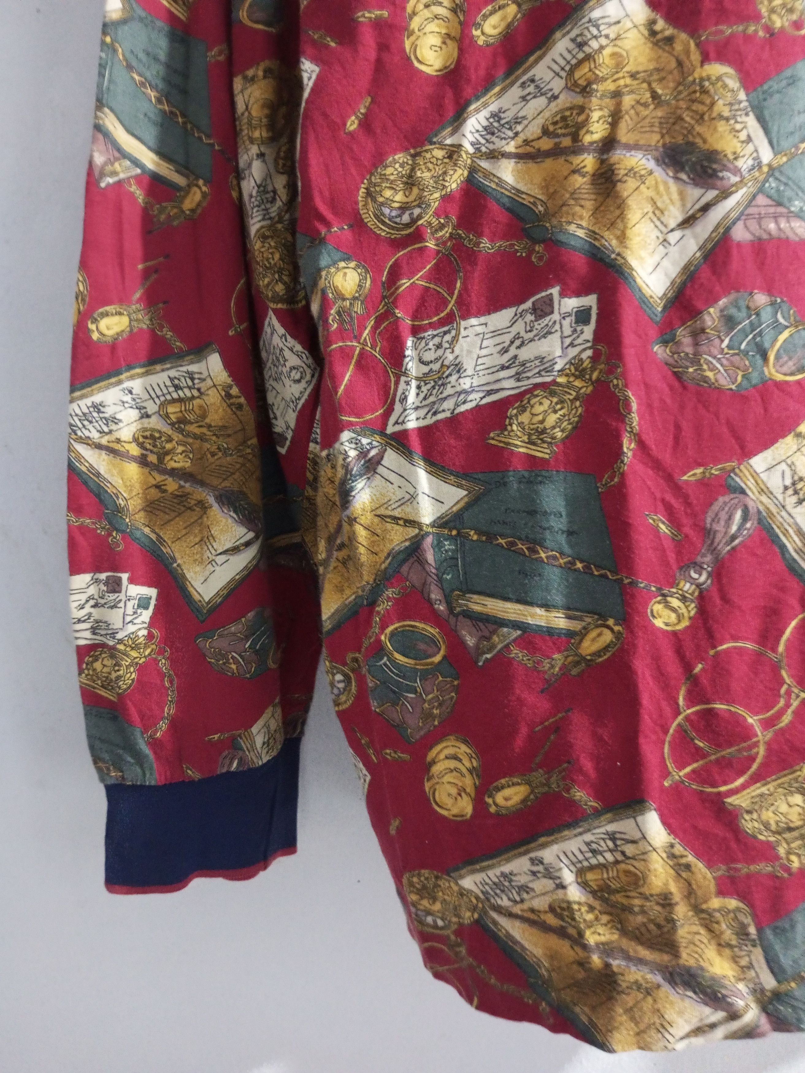 Celine Vintage celine long sleeve polo shirt Size US M / EU 48-50 / 2 - 6 Thumbnail