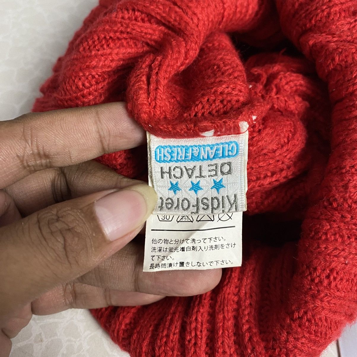 Japanese Brand 2000s y2k unique bunny beanie hat Size ONE SIZE - 6 Thumbnail
