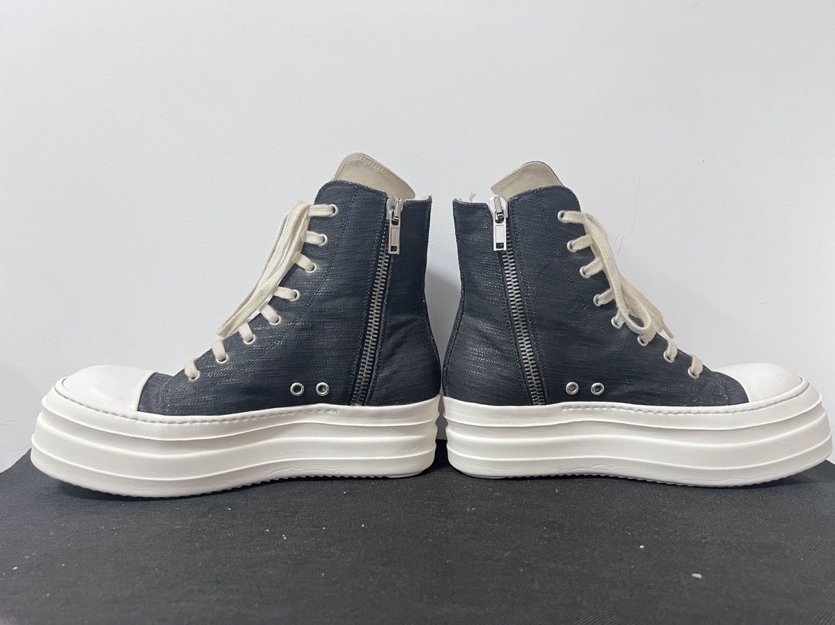 Rick Owens Drkshdw Rick owens drkshdw double bumper ramones sz40.5 Size US 7.5 / EU 40-41 - 7 Thumbnail