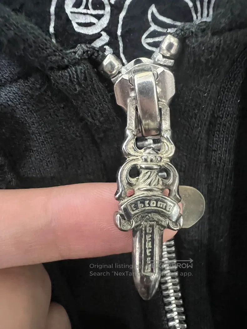 Chrome Hearts Chrome Hearts Size M Croce heart zipper coat Size US M / EU 48-50 / 2 - 6 Thumbnail