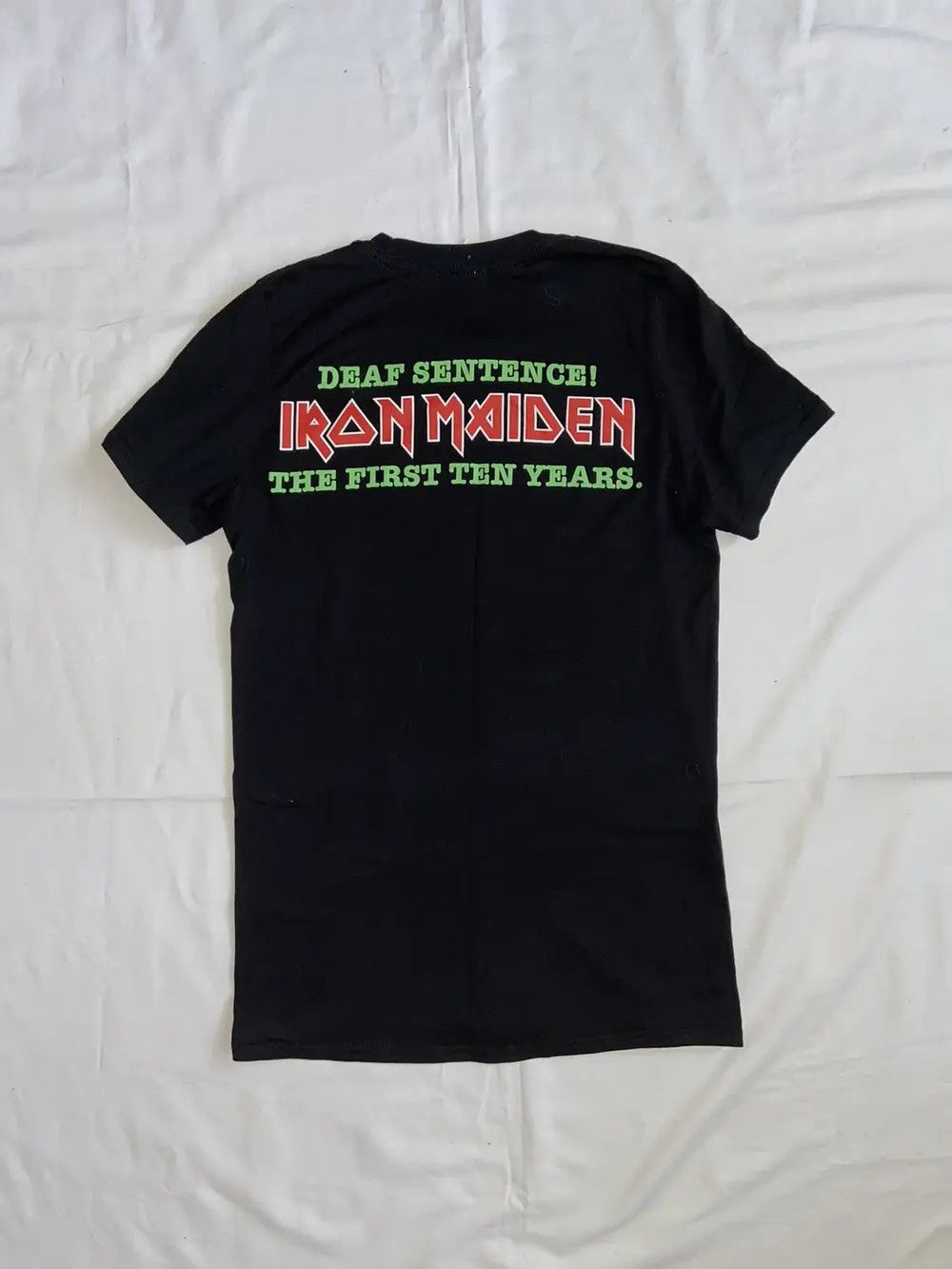 Iron Maiden VINTAGE IRON MAIDEN ROCK BAND T SHIRT TEE SKATE SKULL STREET Size US S / EU 44-46 / 1 - 3 Thumbnail