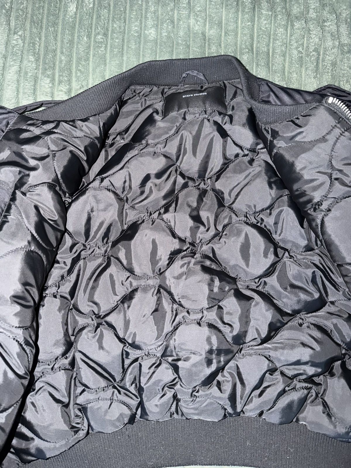 Entire Studios ENTIRE STUDIOS A-2 BOMBER BLACK Size US L / EU 52-54 / 3 - 4 Thumbnail