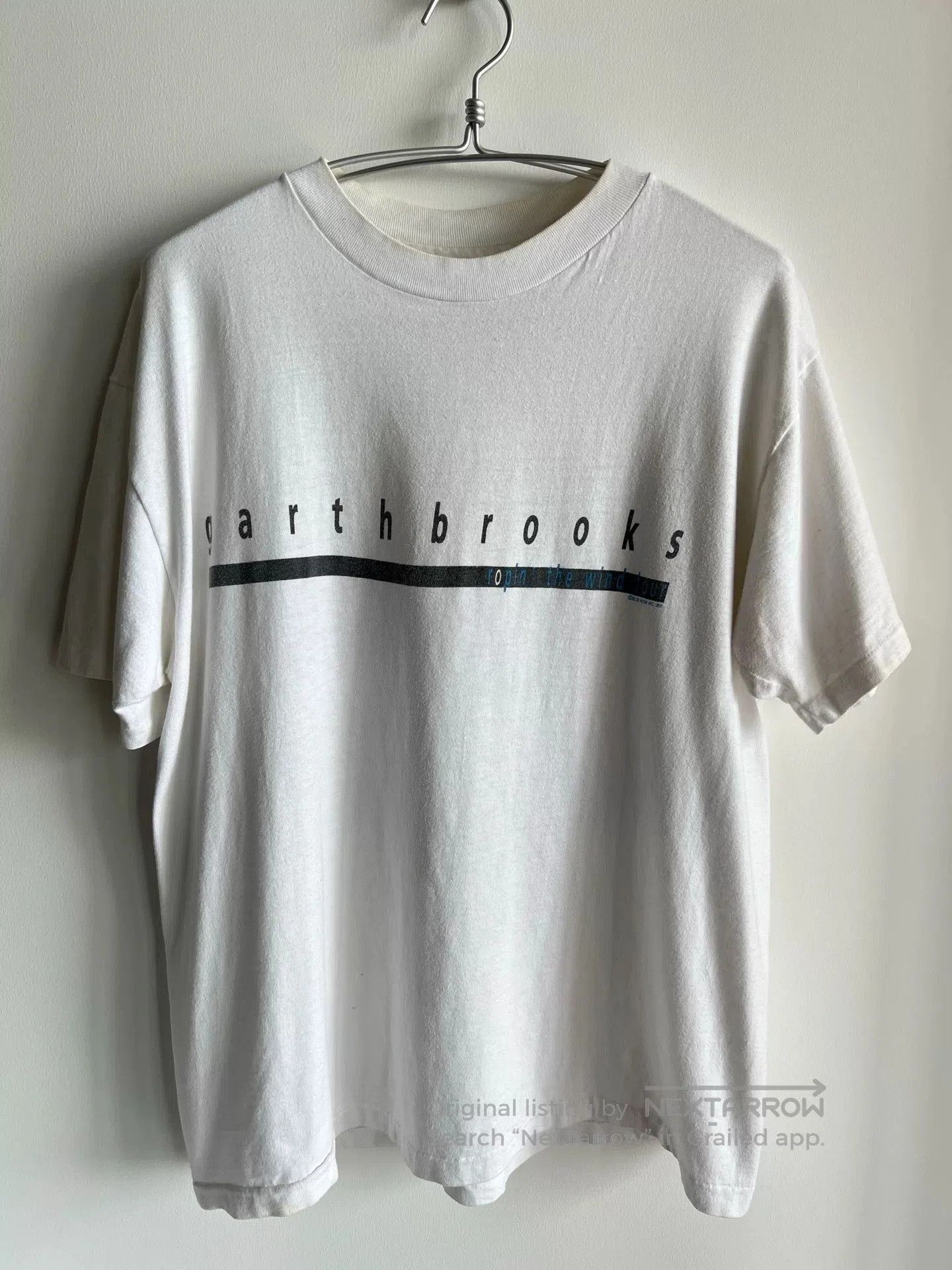 Vintage Vintage 90s Garth Brooks 1991 Tour Tee. Size US L / EU 52-54 / 3 - 2 Thumbnail