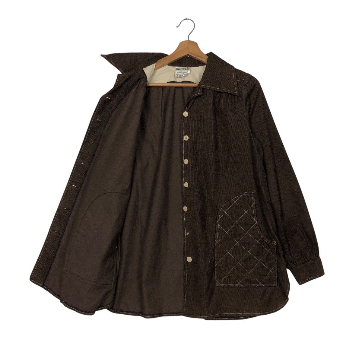 Designer × Japanese Brand × Vintage 📌Vintage Quilted Button Jacket Pia & Paula Made in Finland Size US M / EU 48-50 / 2 - 12 Thumbnail