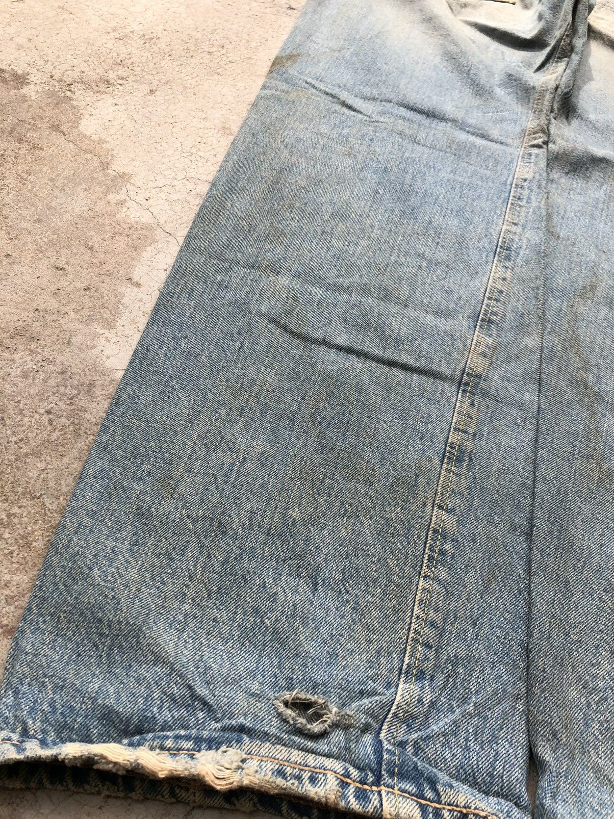 Edwin RUSTY BLUE EDWIN SELVEDGE DENIM Size US 35 - 15 Thumbnail
