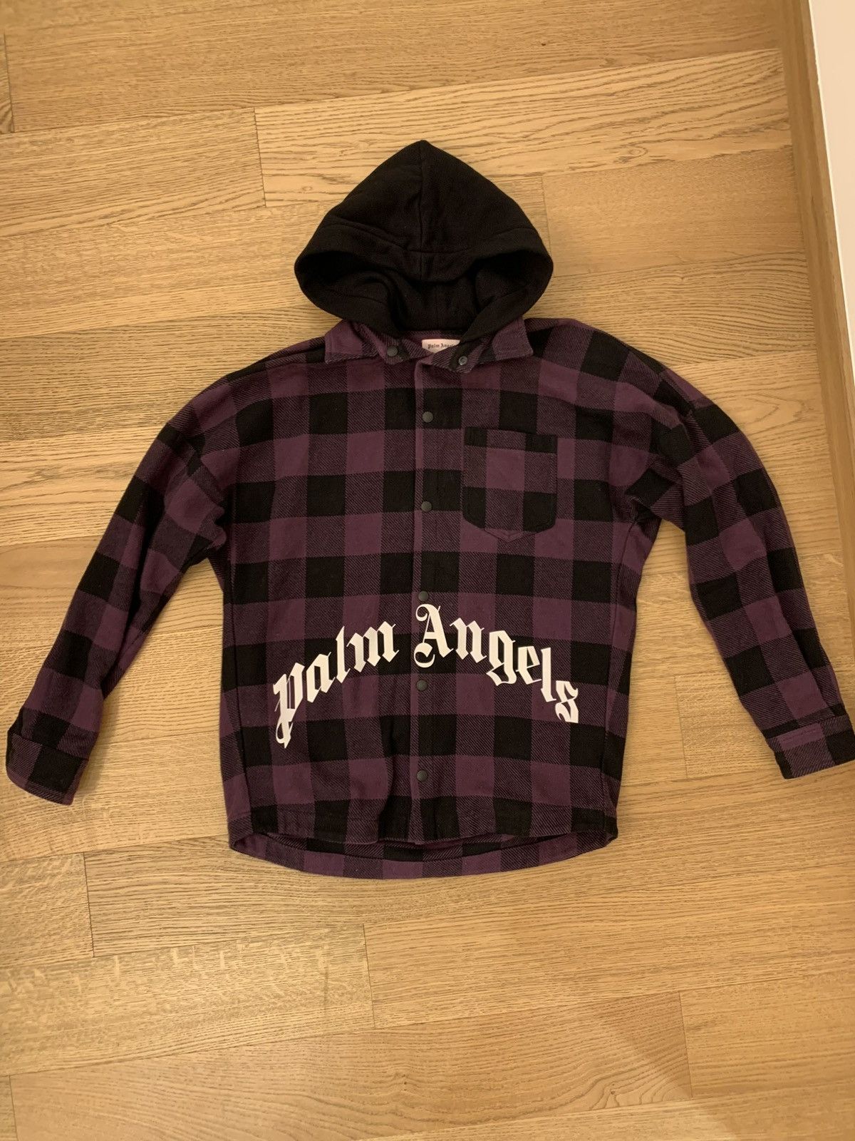 Palm Angels Palm Angels Shirt Hoodie Size US L / EU 52-54 / 3 - 1 Thumbnail