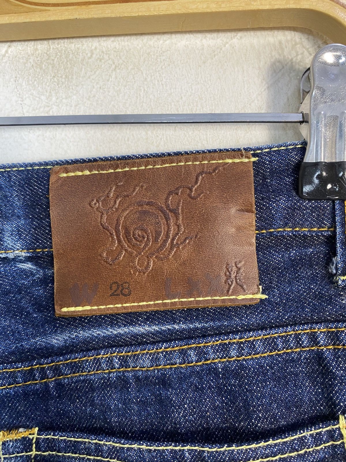 Other Miracle Woman Japan Selvedge Indigo Denim Jeans Straight Cut Size US 28 / EU 44 - 11 Thumbnail