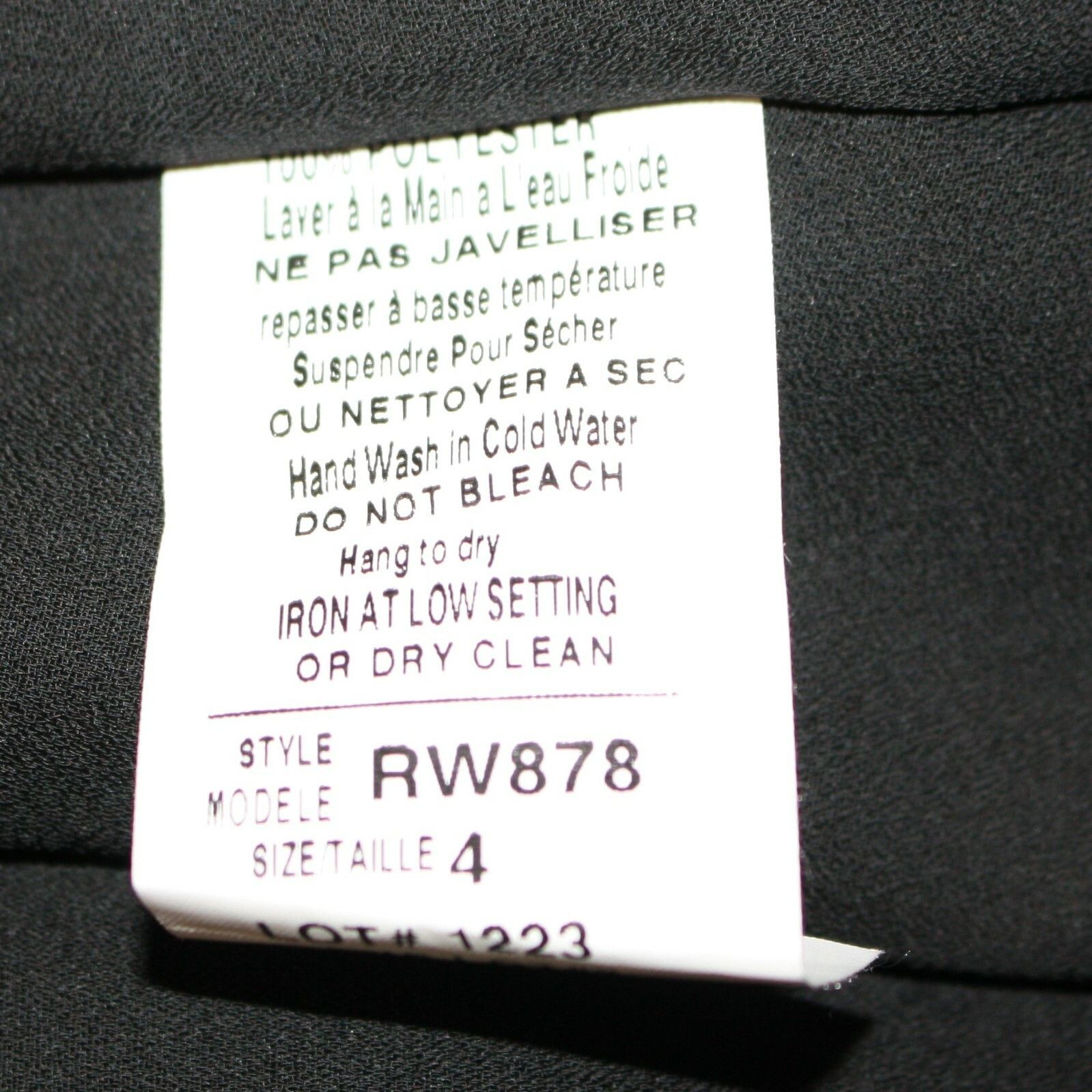 Other RW & Co Little Black Cocktail Dress in size US 4 Size S / US 4 / IT 40 - 5 Thumbnail