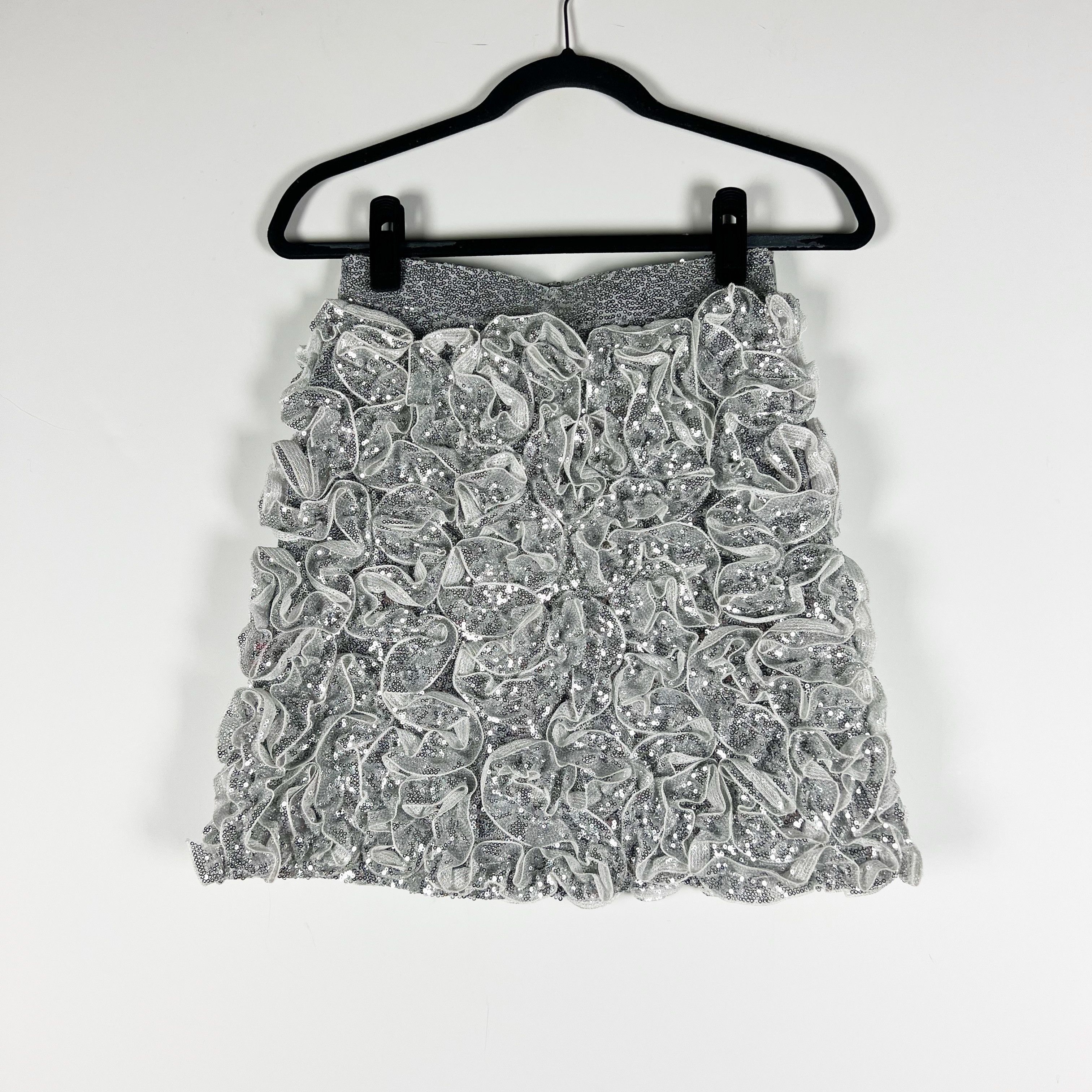 Anthropologie NEW Mare Mare x Anthropologie 3D Silver Size 25" / US 0 / IT 36 - 1 Thumbnail