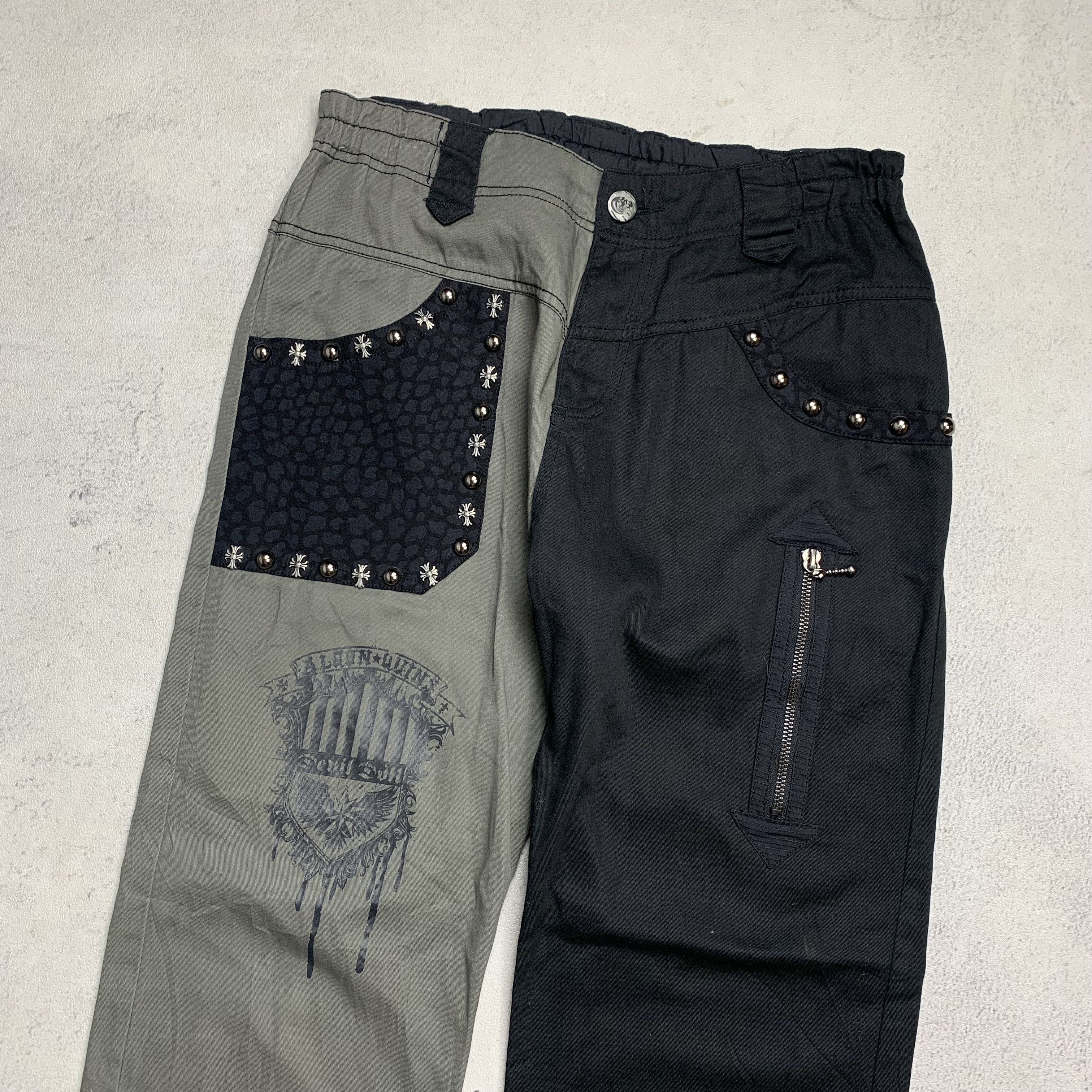 Japanese Brand Algonquins Japanese Brand Pants Gothic Punk Bondage Size US 28 / EU 44 - 3 Thumbnail