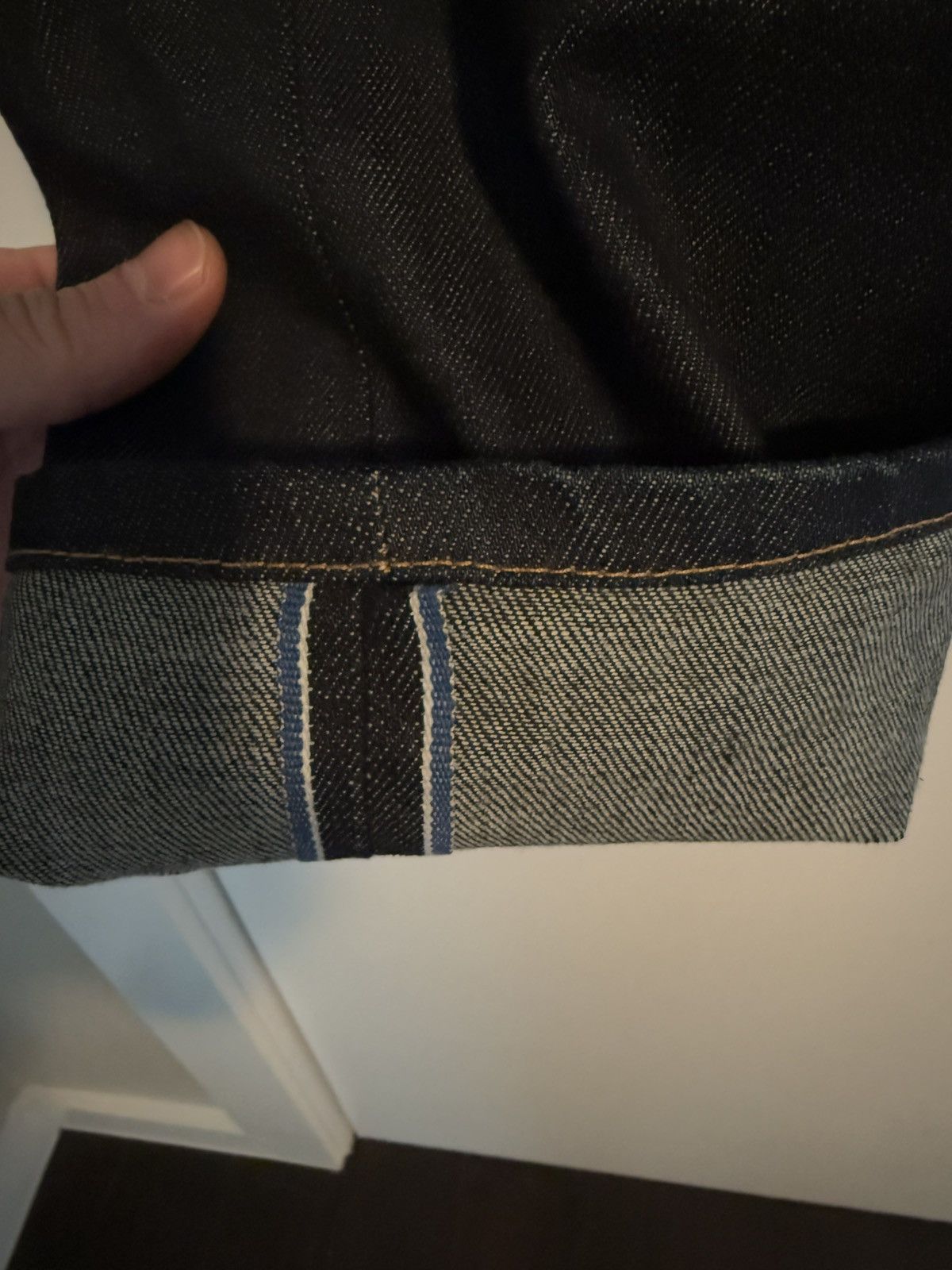Gustin Gustin Raw Selvedge Denim — Button Fly Size US 33 - 2 Thumbnail