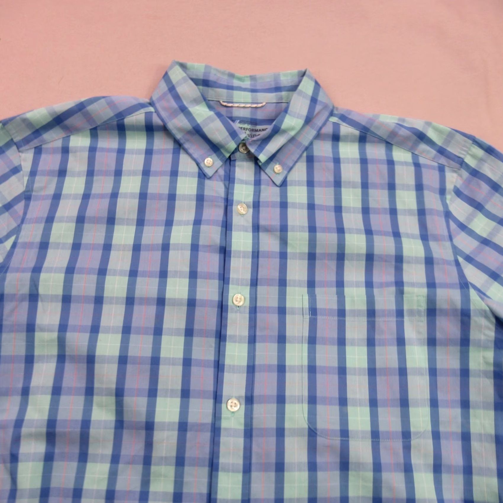 Vineyard Vines Vineyard Vines Button Front Shirt Mens Large Long Sleeve Plaid Casual Size US L / EU 52-54 / 3 - 3 Thumbnail