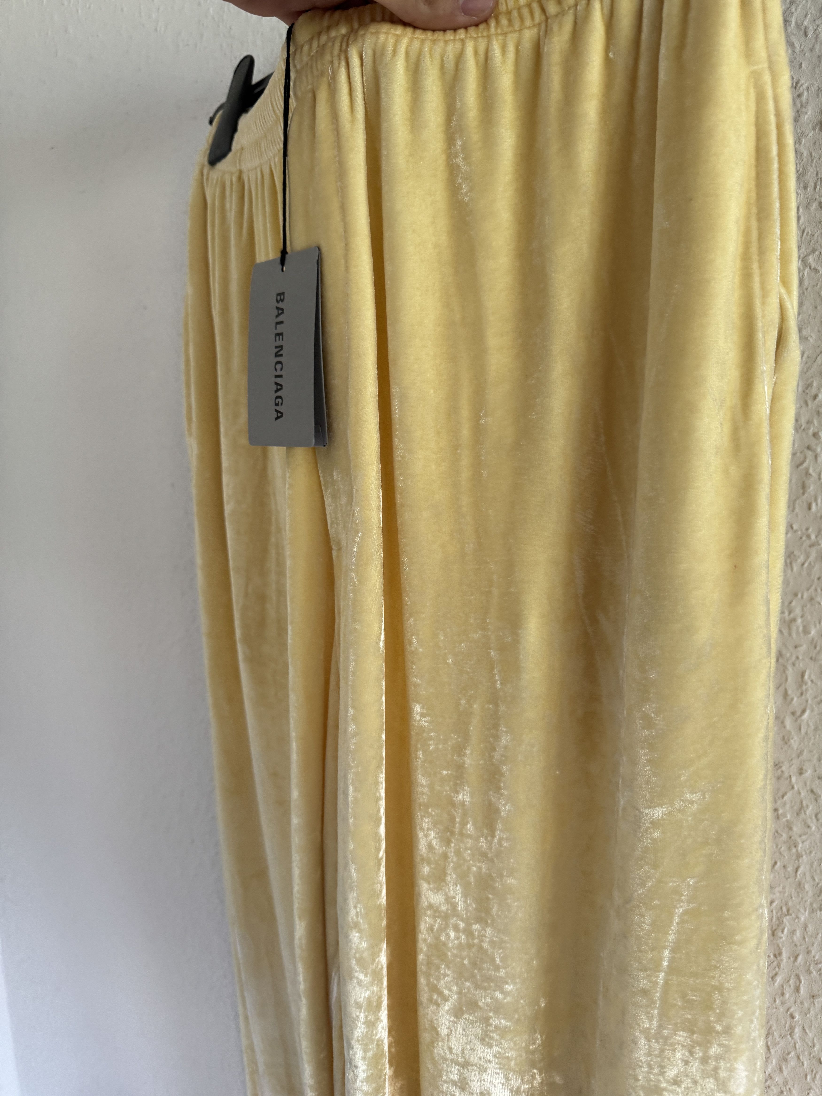 Balenciaga Balenciaga Shiny Velvet Straight Leg Trousers Size US 30 / EU 46 - 8 Thumbnail